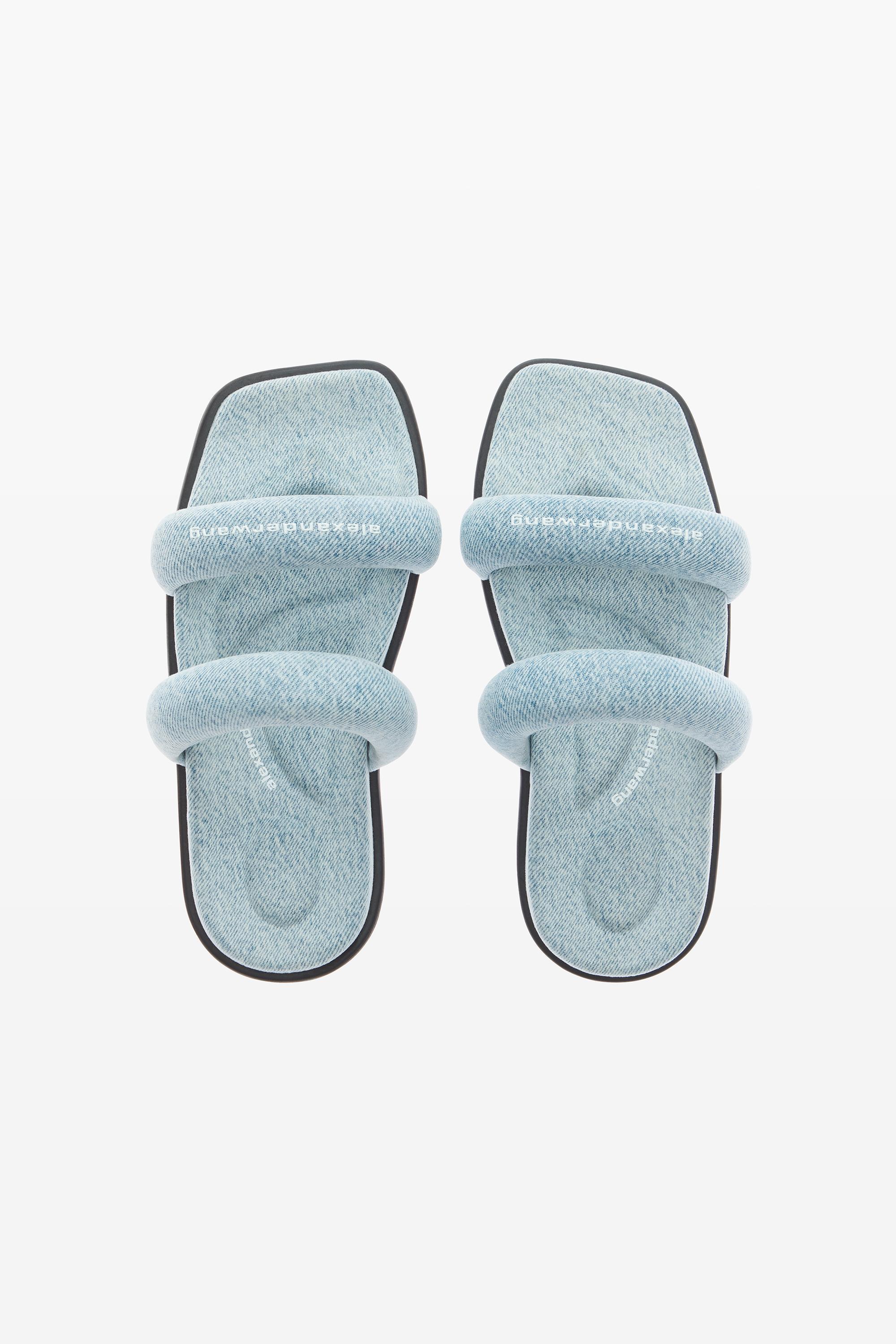 Jay Flatform Sandal In Denim Product Image