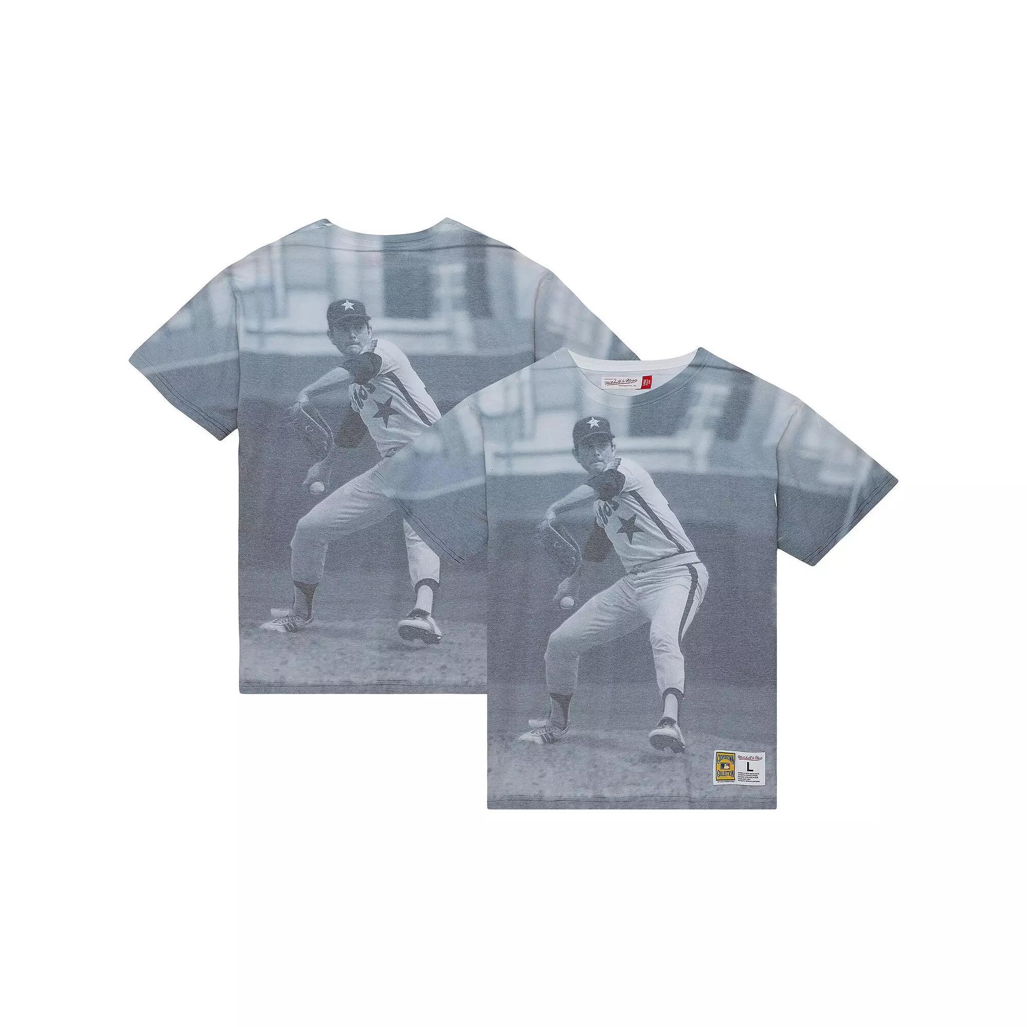 Men's Mitchell & Ness Nolan Ryan Houston Astros Cooperstown Collection Highlight Sublimated Player Graphic T-Shirt,  Product Image