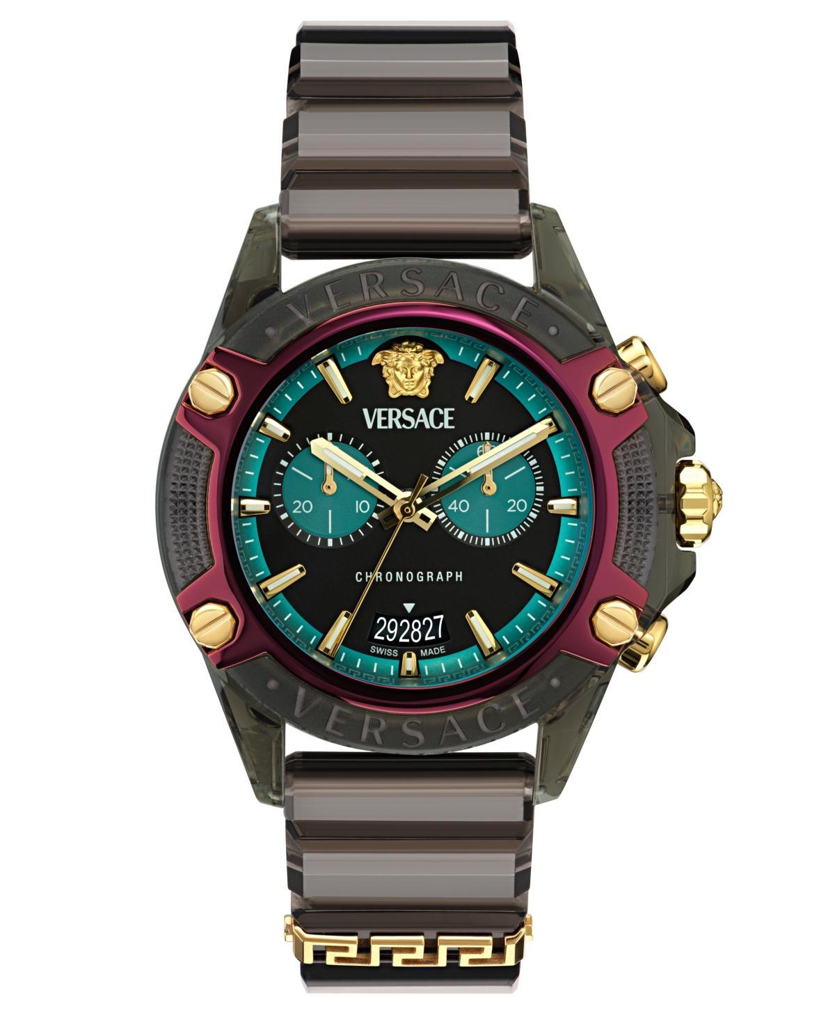 Mens Icon Active Silicone Chronograph Watch/44MM Product Image