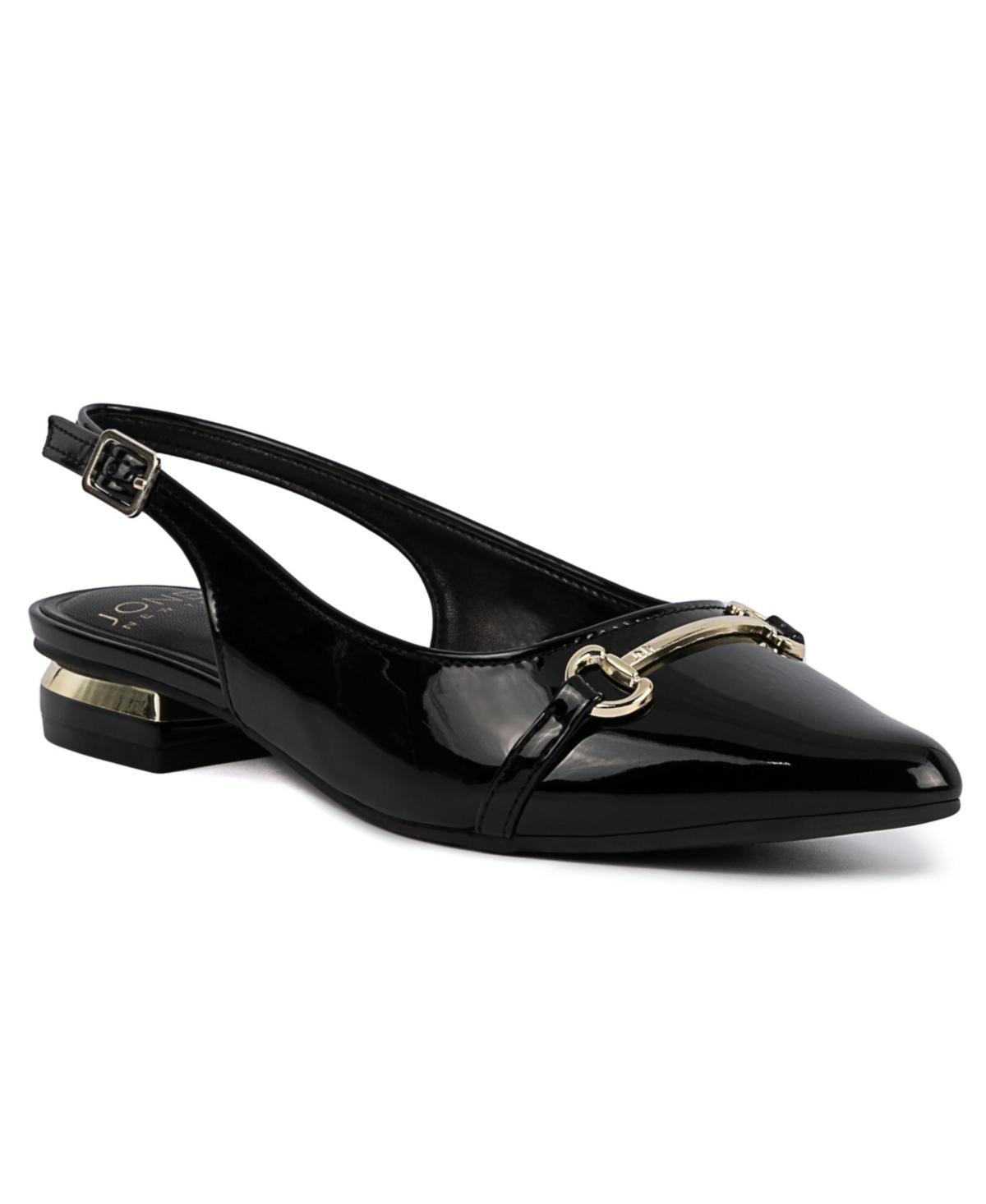 Jones New York Womens Quaden Pointed Toe Slingback Flats Product Image