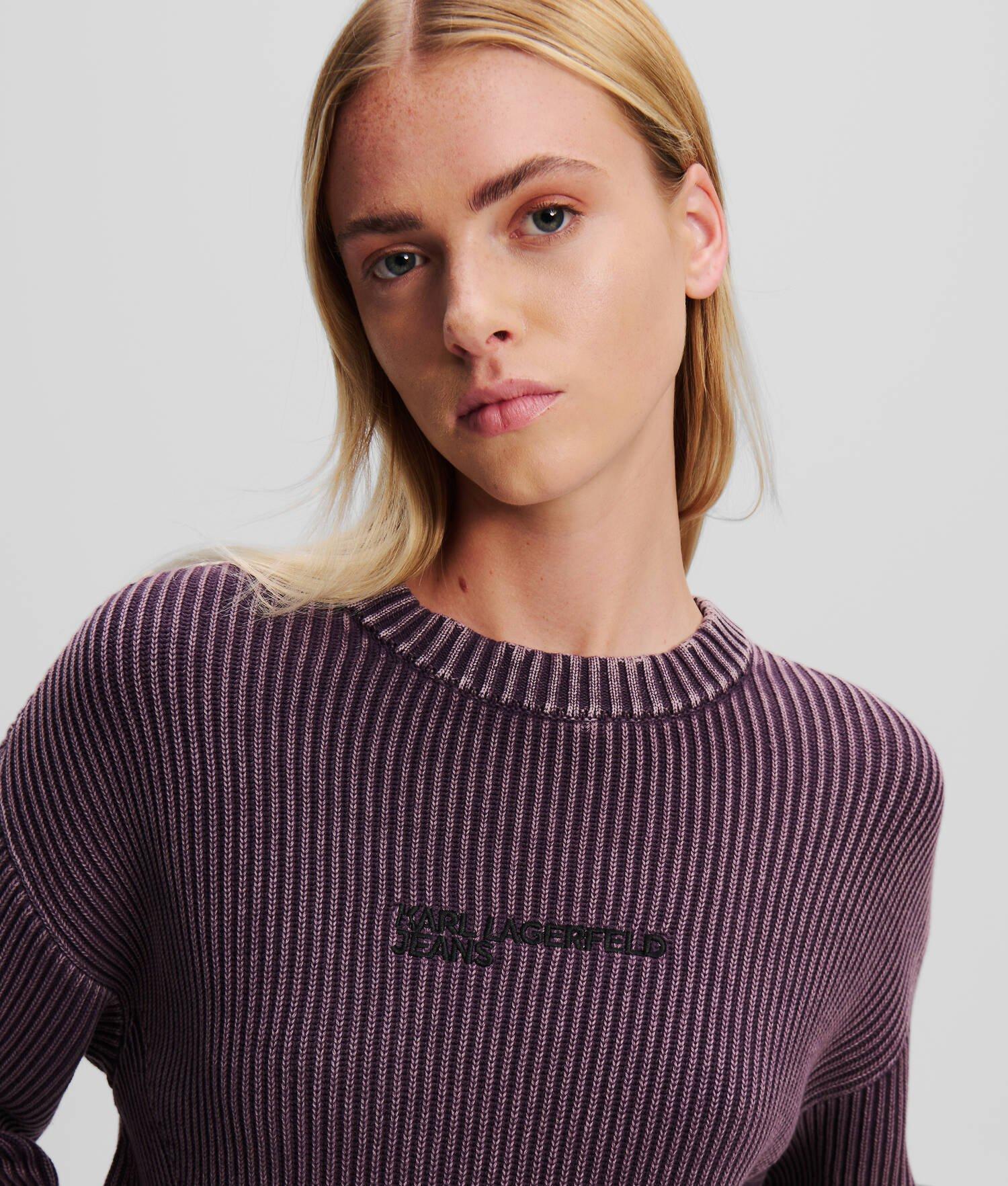 KLJ ACID-WASH SWEATER Product Image