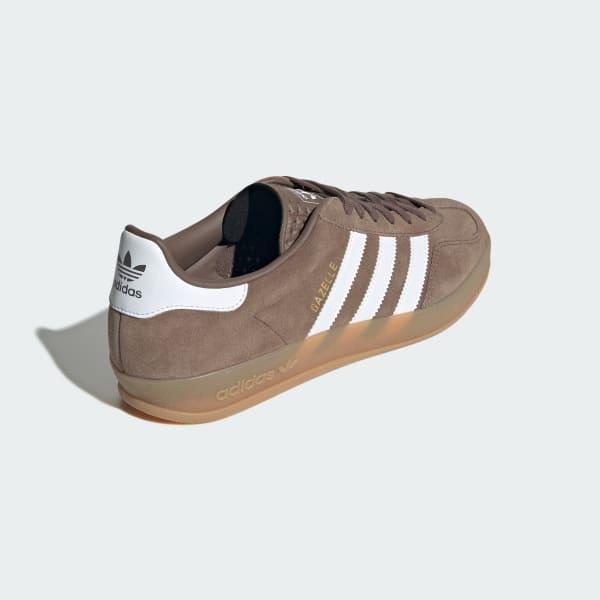 adidas Gazelle Indoor Shoes Olive Strata M 14 / W 15 Unisex Product Image