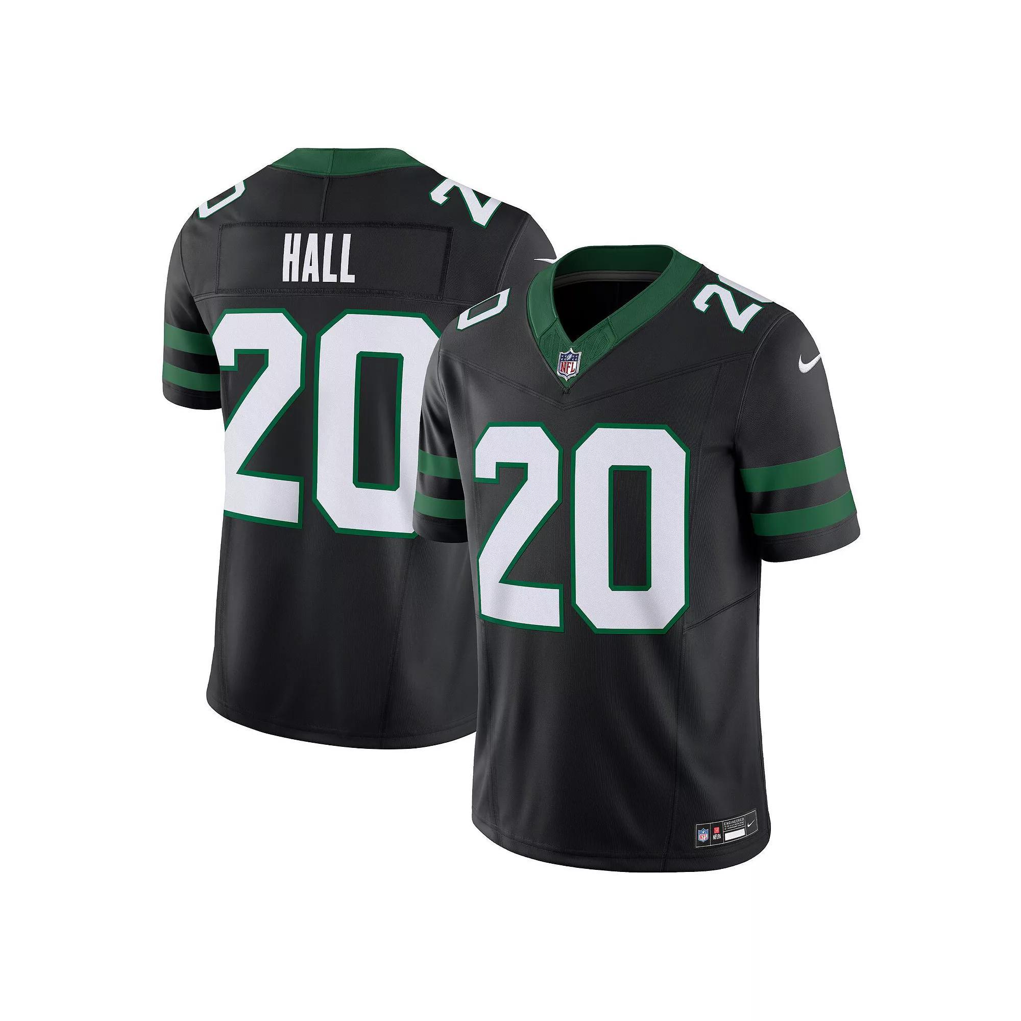 Men's Nike Breece Hall Legacy Black New York Jets Alternate Vapor F.U.S.E. Limited Jersey, Size: XL Product Image