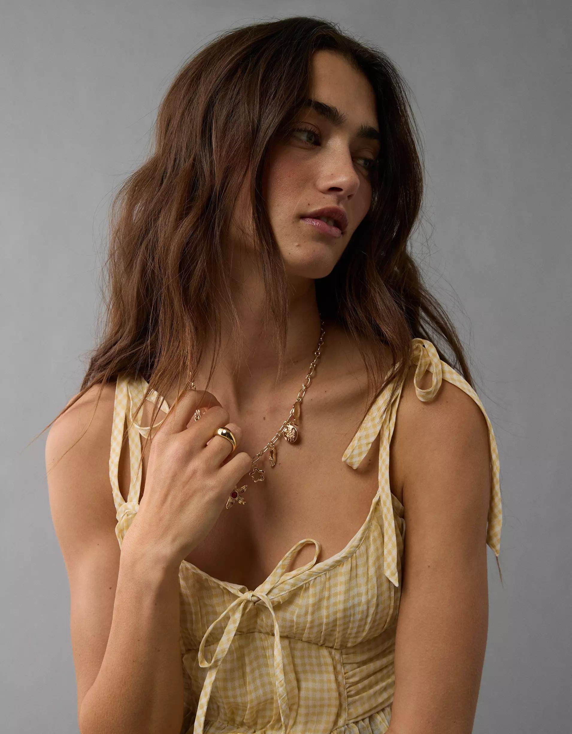 AE Corset Peplum Top Product Image