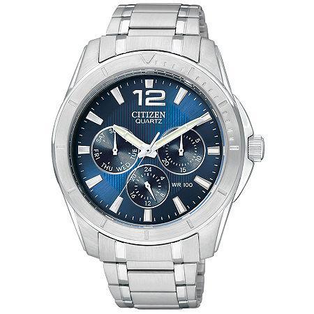 Citizen Mens Stainless Steel Watch - AG8300-52L, Silver Tone Product Image