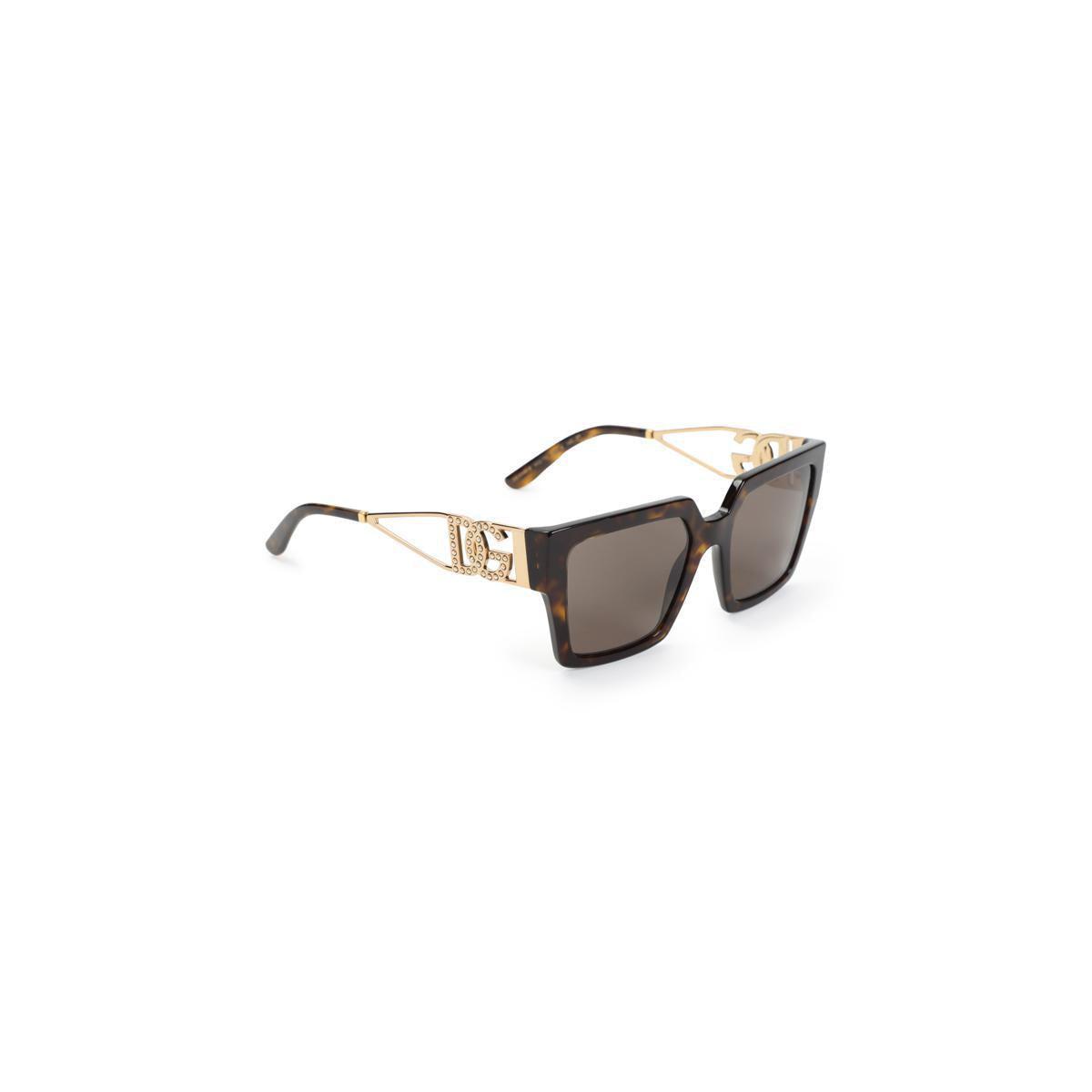 DOLCE & GABBANA Glasses In Beige Product Image