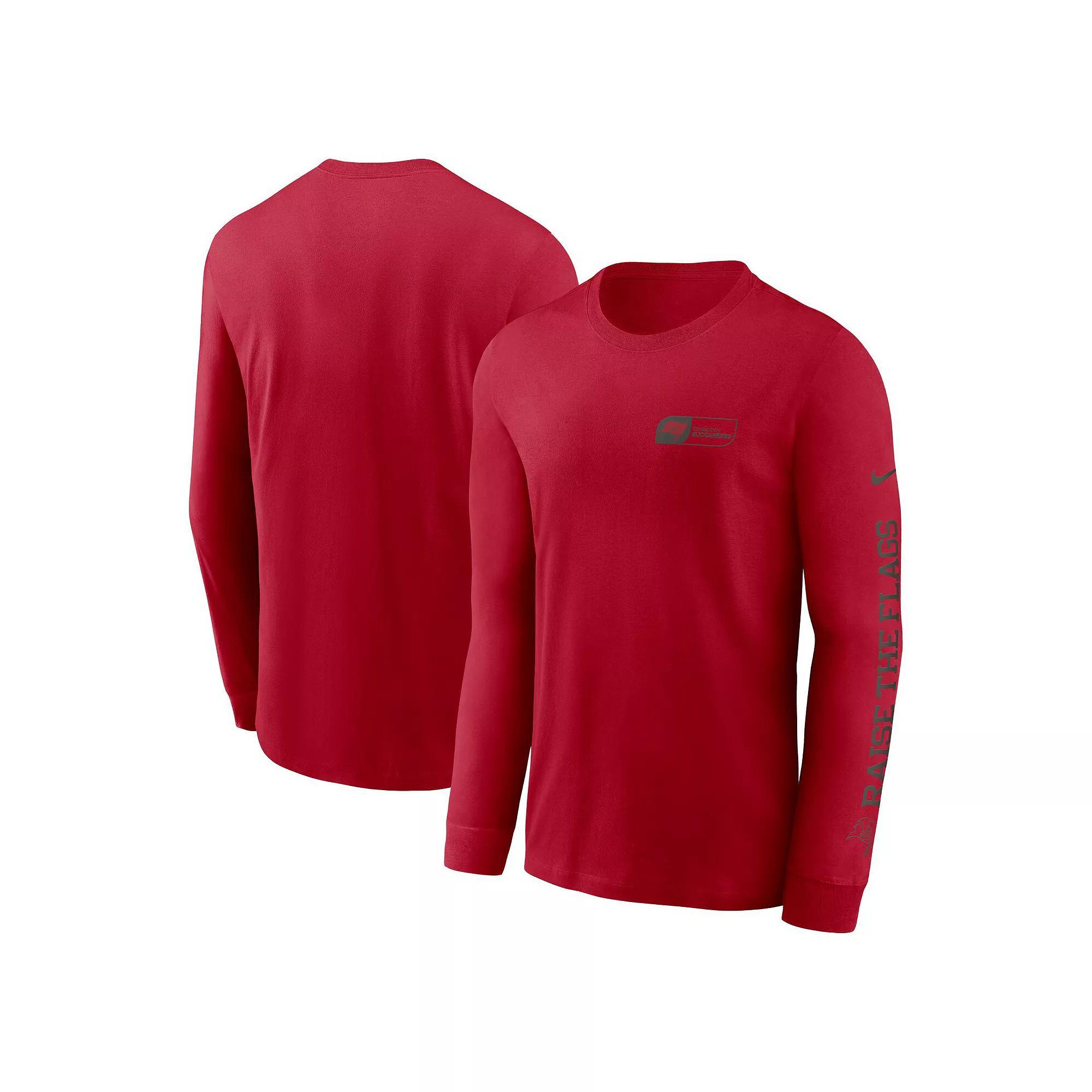 Men's Nike Black Cincinnati Bengals All Out Long Sleeve T-Shirt,  Product Image