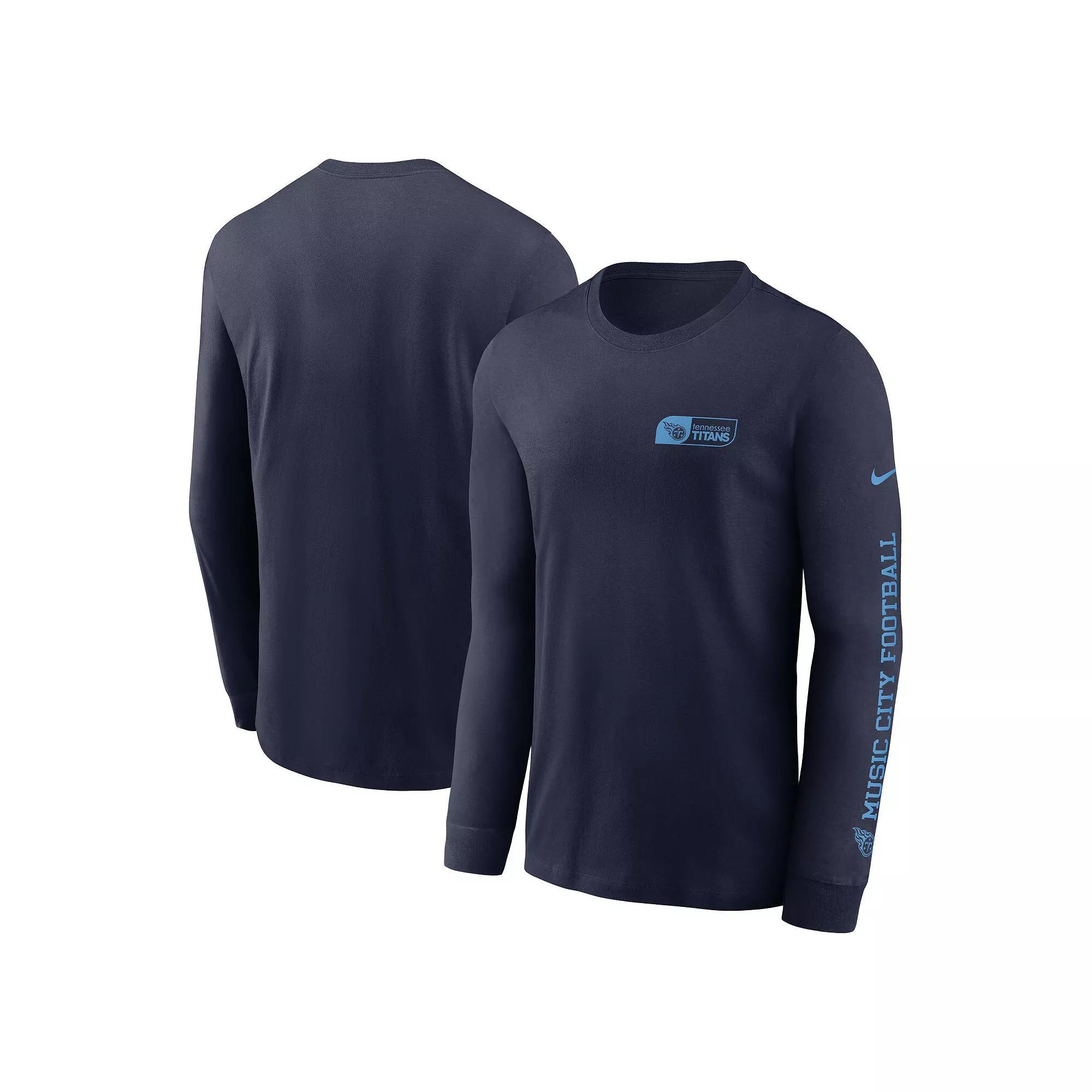 Men's Nike Black Cincinnati Bengals All Out Long Sleeve T-Shirt,  Product Image