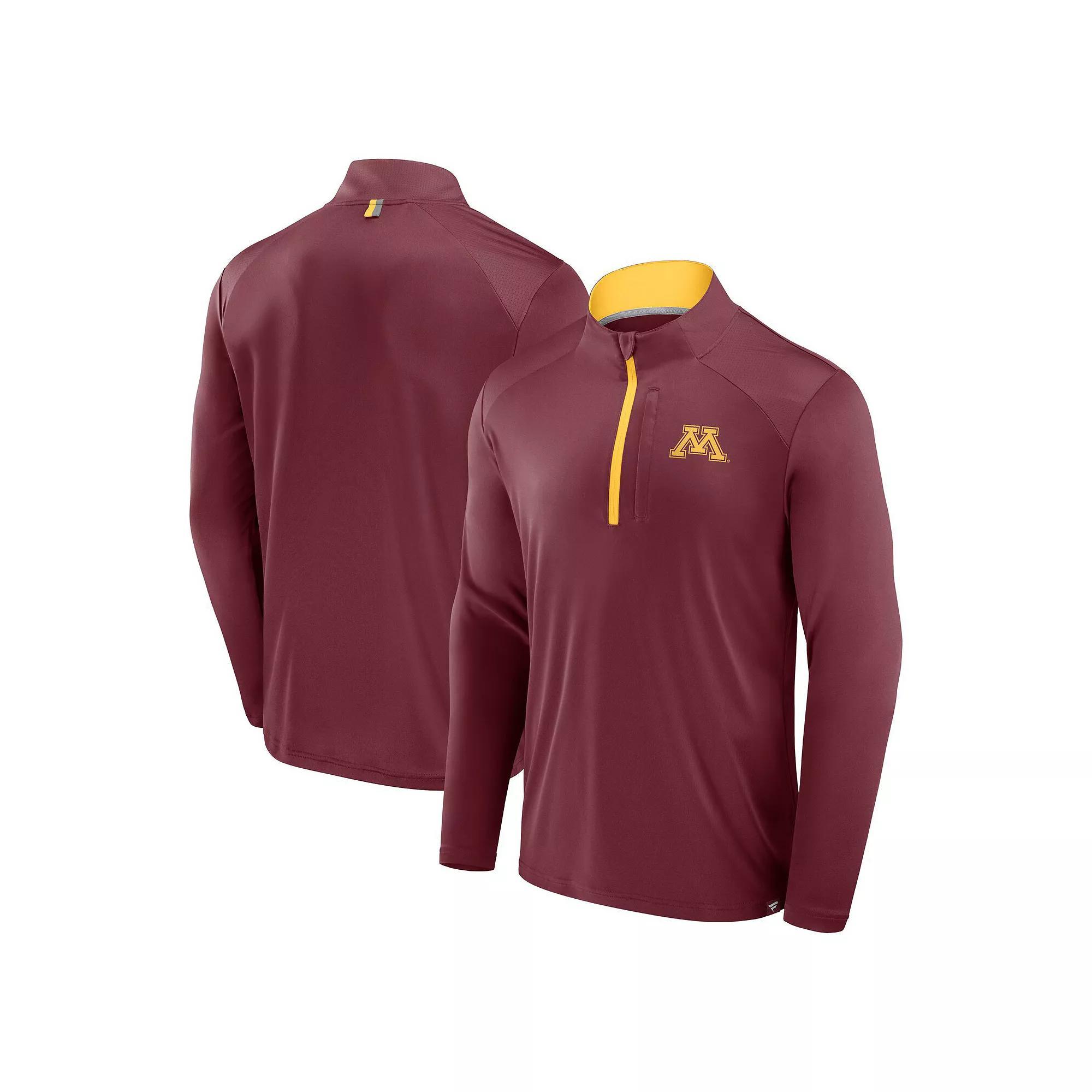 Men's Fanatics Maroon Texas A&M Aggies Fundamental Defender Quarter-Zip Jacket,  Product Image
