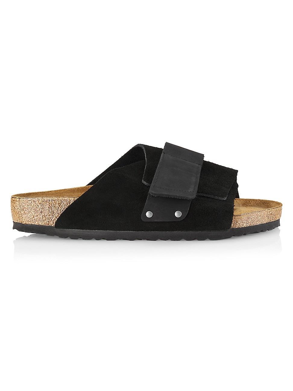 Birkenstock Mens Kyoto Suede Slides Product Image