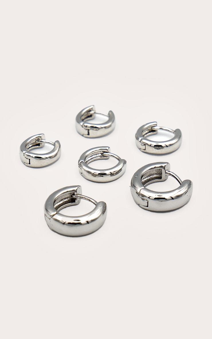 Silver Basic Hoop Multi-pack Product Image