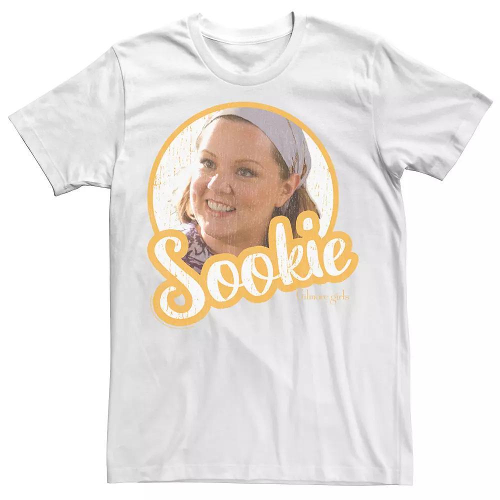 Men's Gilmore Girls Sookie Circle Portrait Tee, Size: XL, White Product Image