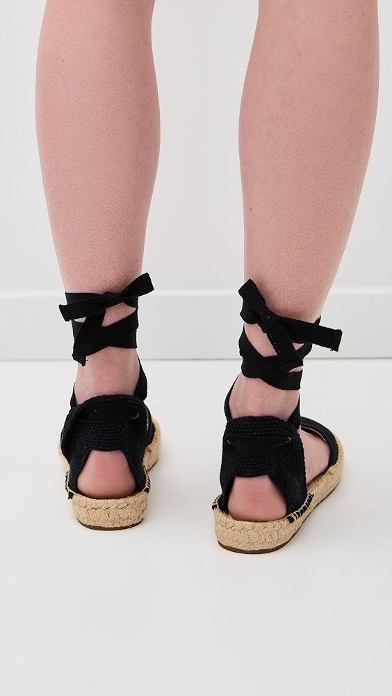 Soludos Lauren Lace Up Espadrilles | Shopbop Product Image