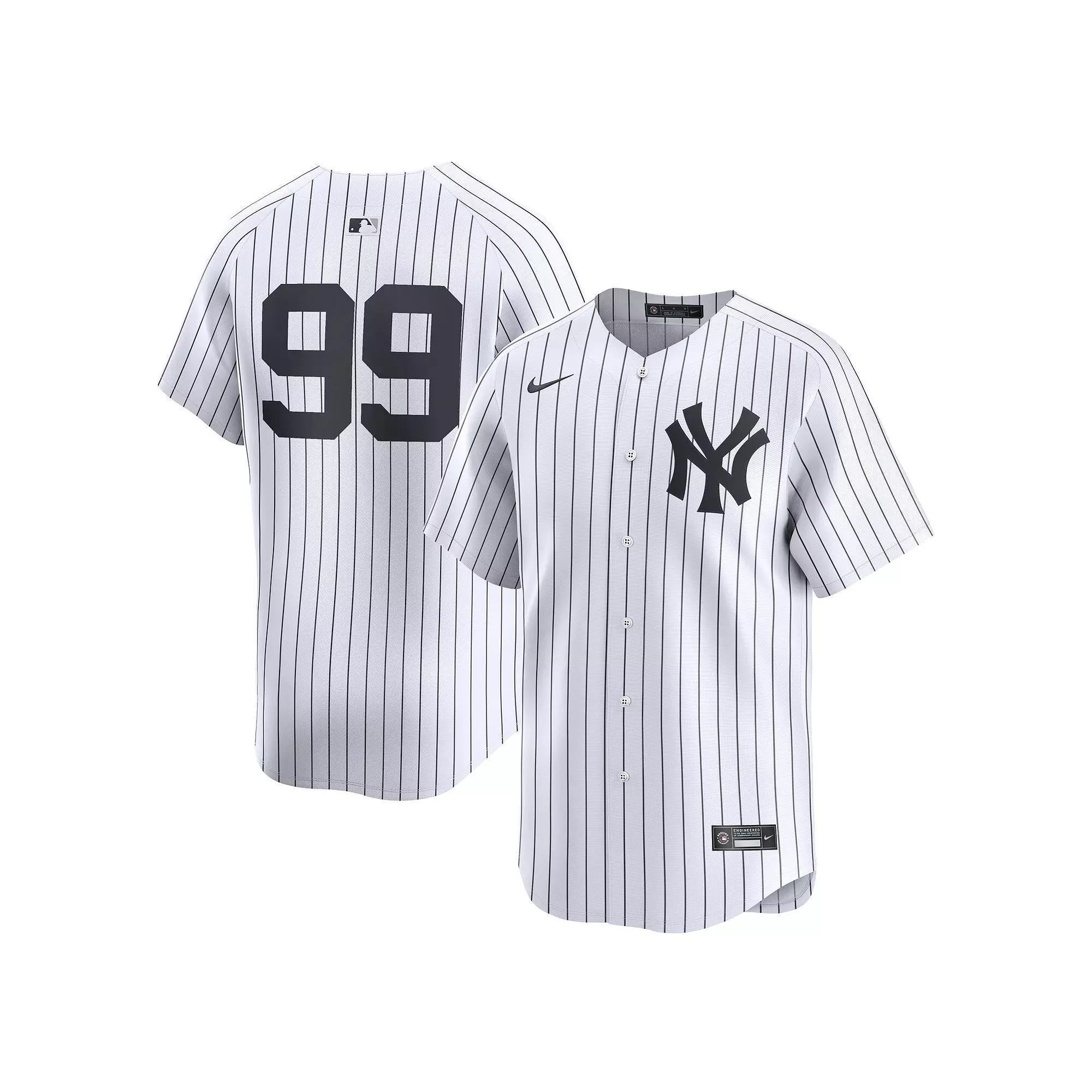 Men's Nike Aaron Judge White New York Yankees Home Limited Player Jersey, Size: 2XL Product Image