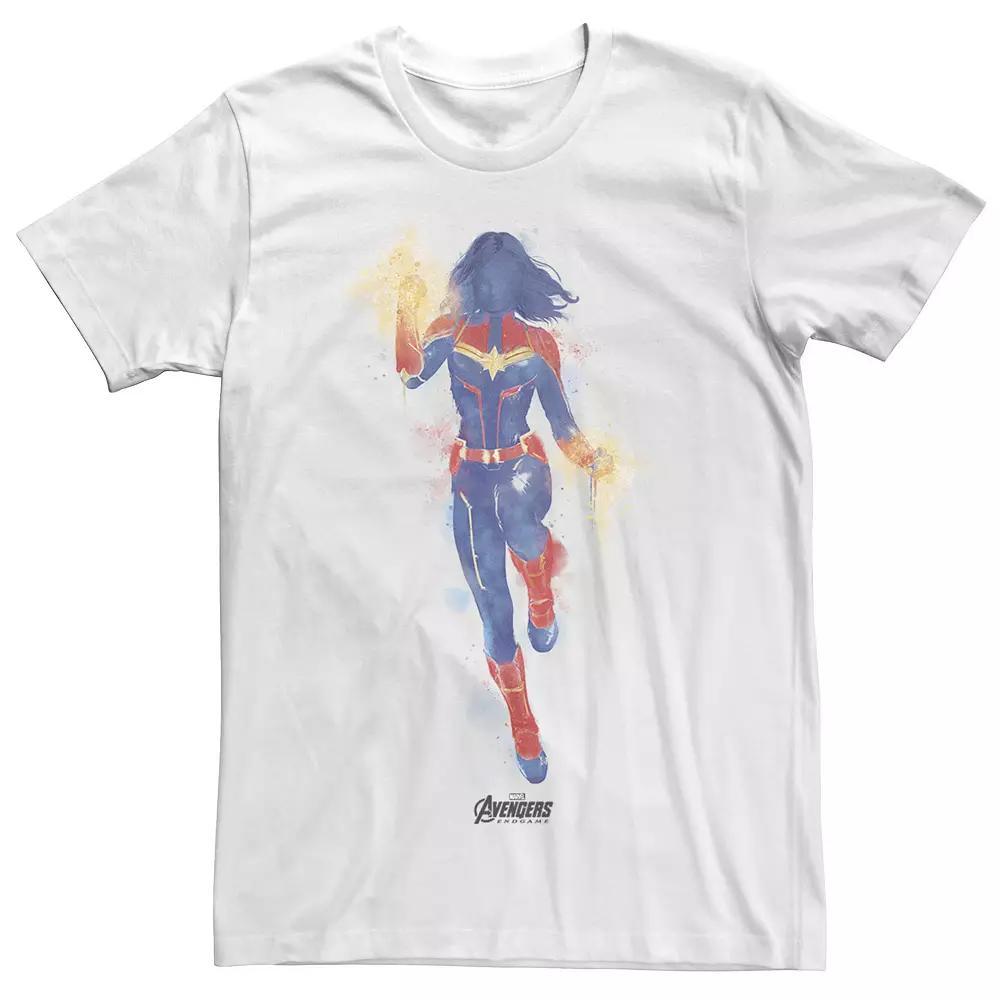 Men's Marvel Avengers Endgame Spray Paint Tee, Size: XL, White Product Image