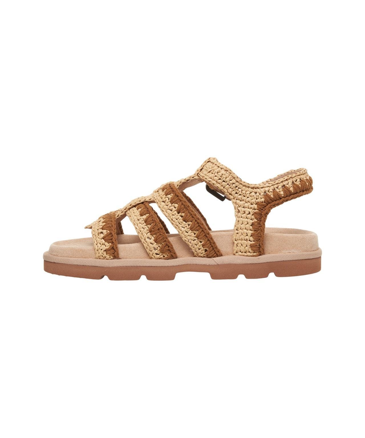 Raffia Sandals Product Image