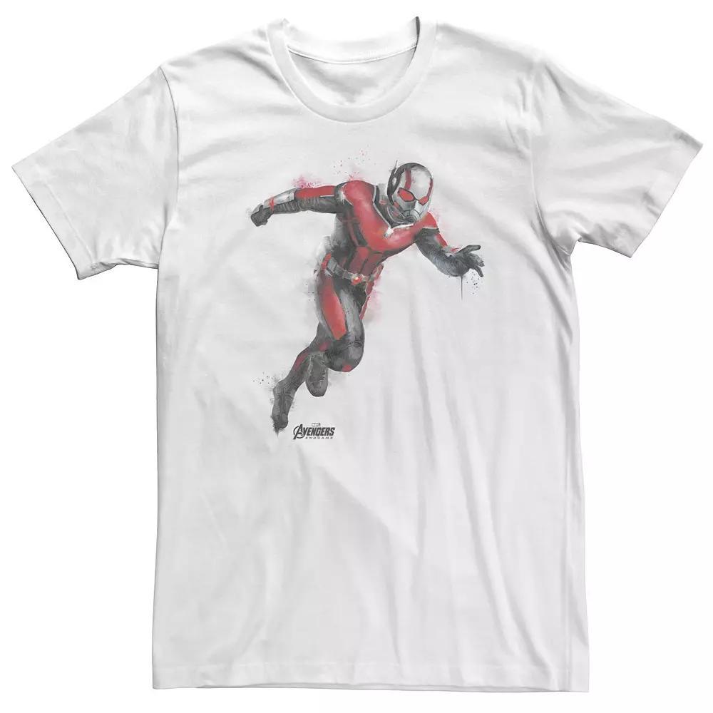 Big & Tall Marvel Avengers Endgame Ant-Man Spray Paint Tee, Men's,  Product Image