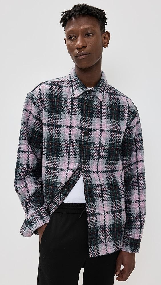 Les Deux Jonathan Check Overshirt | Shopbop Product Image