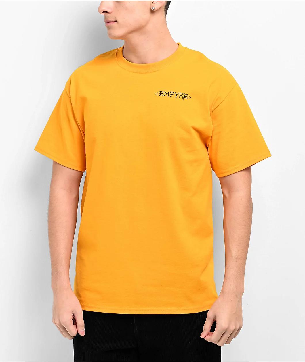 Empyre Traditional Scorpion Gold T-Shirt Product Image