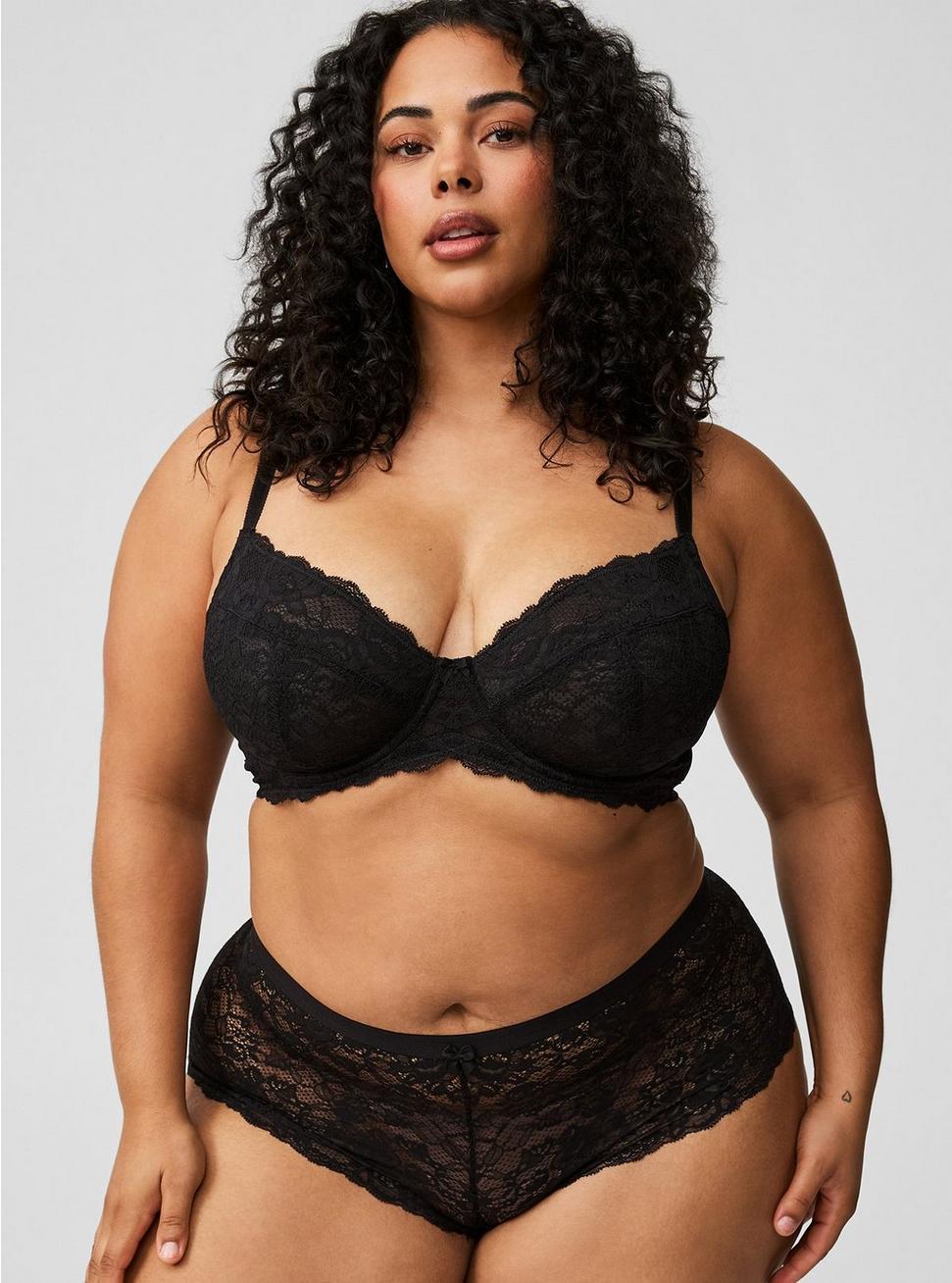 Full-Coverage Unlined Bra Product Image