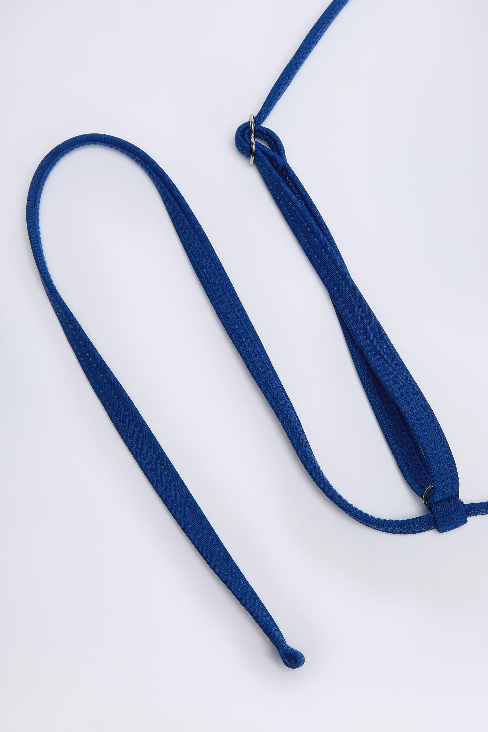 Triangle Bikini Top in Marine Blue Product Image