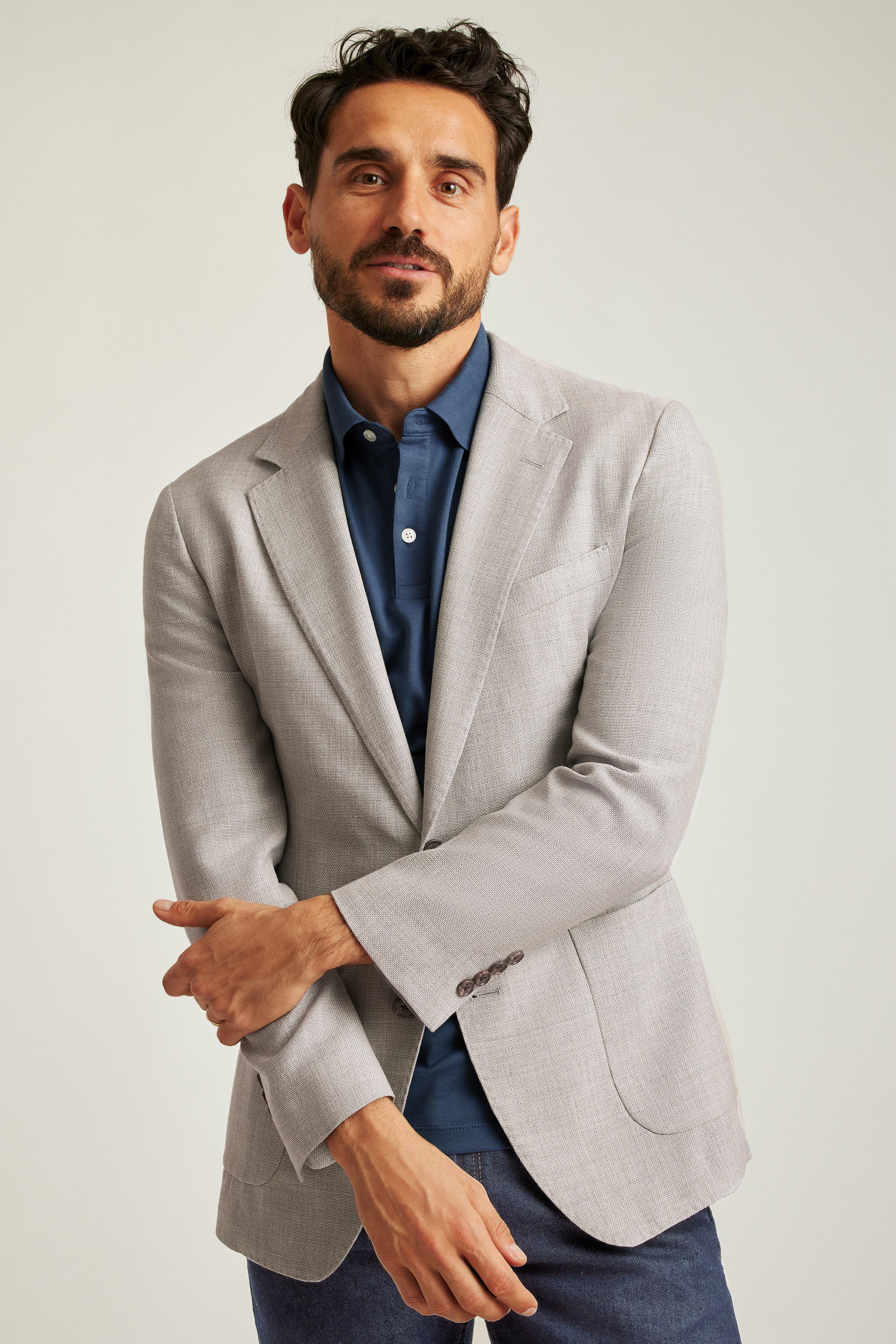 Jetsetter Unconstructed Italian Wool Blazer Product Image