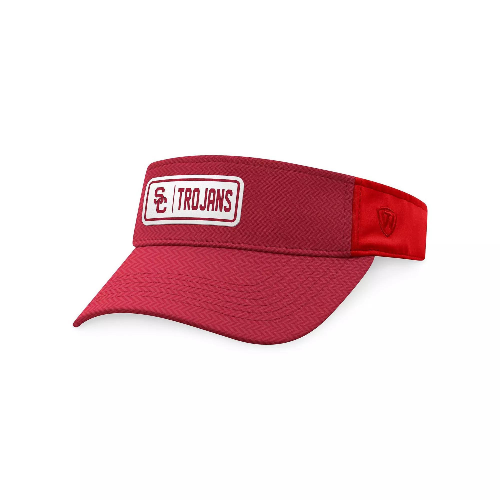 Men's Top of the World Cardinal USC Trojans Sunrise Adjustable Visor, Red Product Image