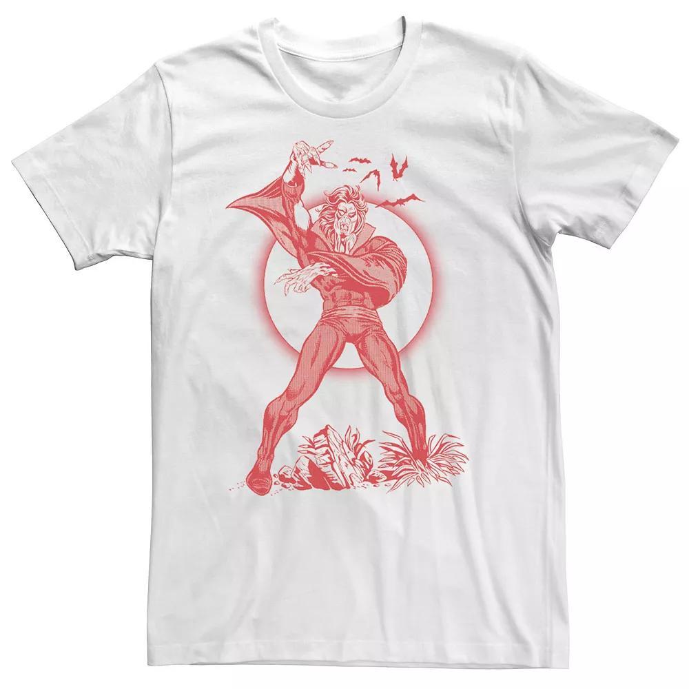 Big & Tall Marvel Morbius Red Hue Portrait Tee, Men's,  Product Image
