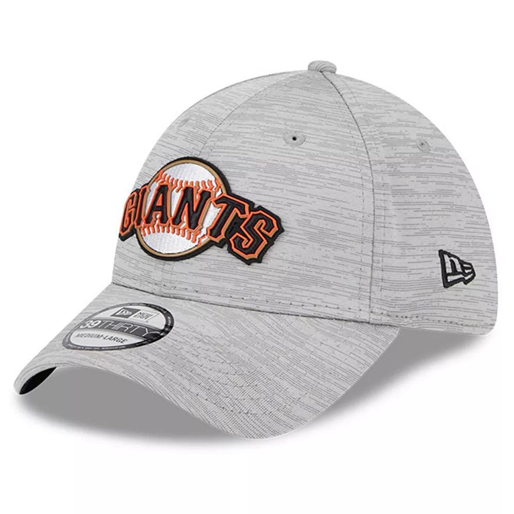 Men's New Era  Gray San Francisco Giants 2023 Clubhouse 39THIRTY Flex Hat, Size: Large/XL, Grey Product Image