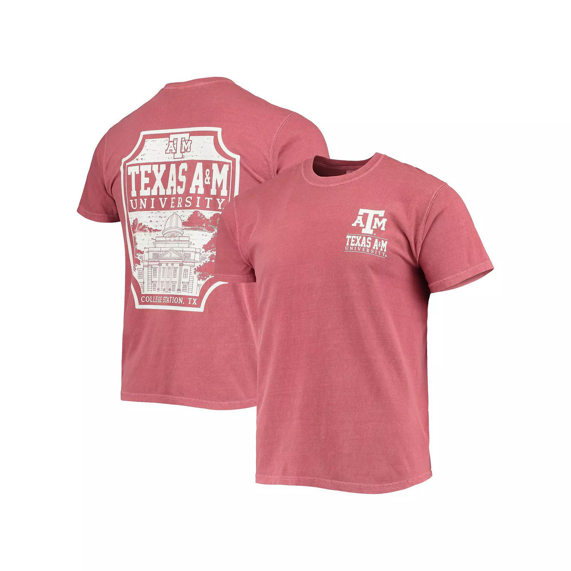 Men's Maroon Texas A&M Aggies Comfort Colors Campus Team Icon T-Shirt, Size: Medium, Red Product Image