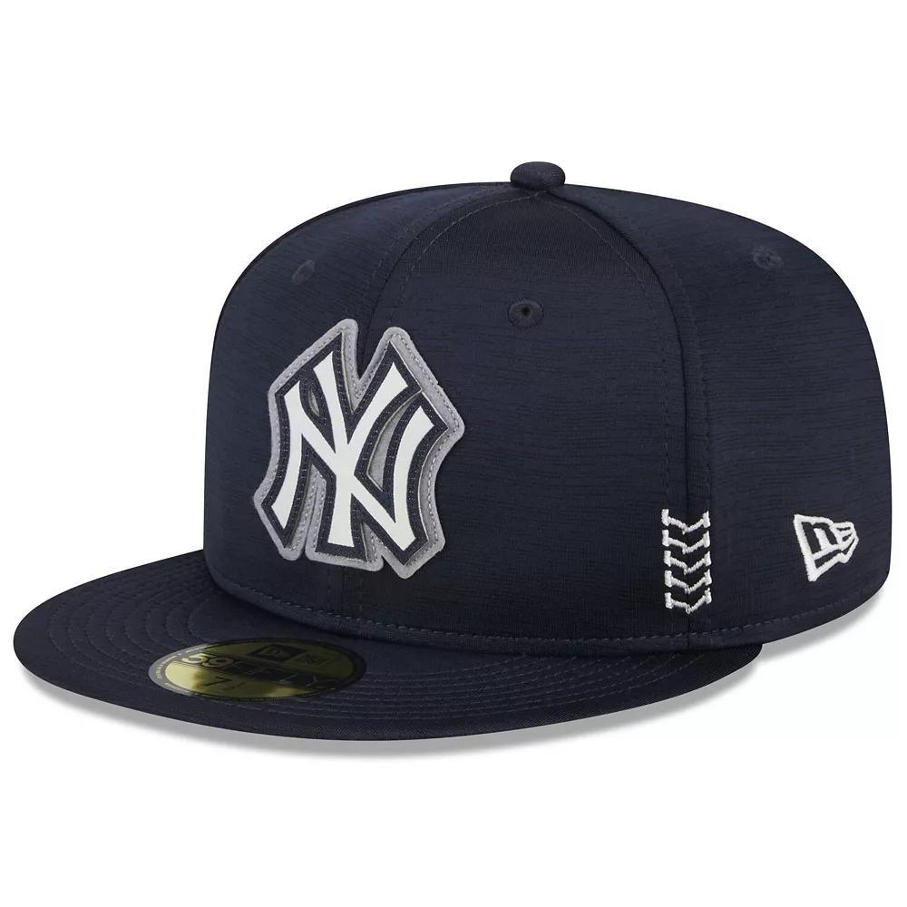Men's New Era Navy New York Yankees 2024 Clubhouse 59FIFTY Fitted Hat,  Product Image