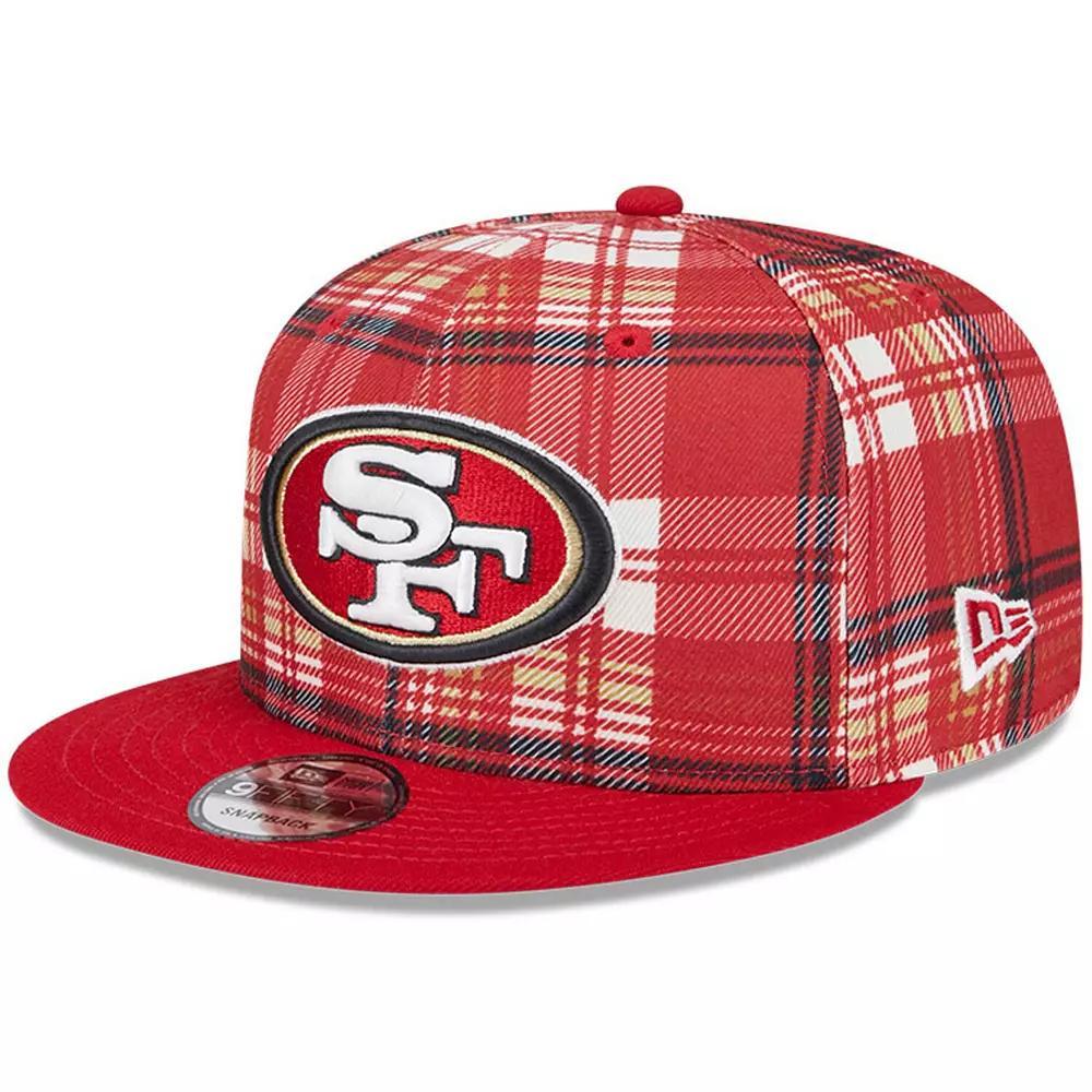 Men's New Era Scarlet San Francisco 49ers 2024 Sideline Statement 9FIFTY Snapback Hat, Red Product Image