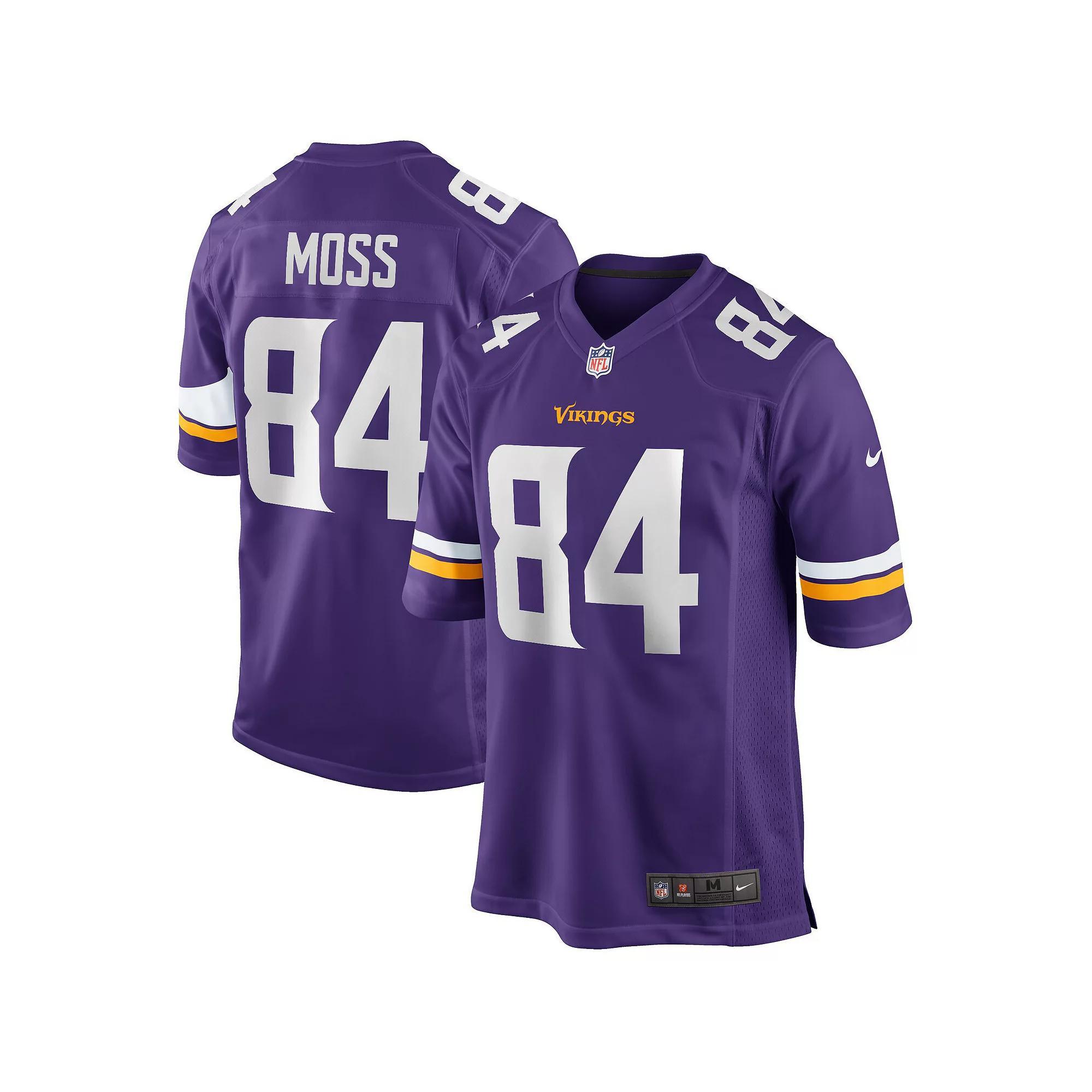 Men's Nike Randy Moss Purple Minnesota Vikings Game Retired Player Jersey,  Product Image