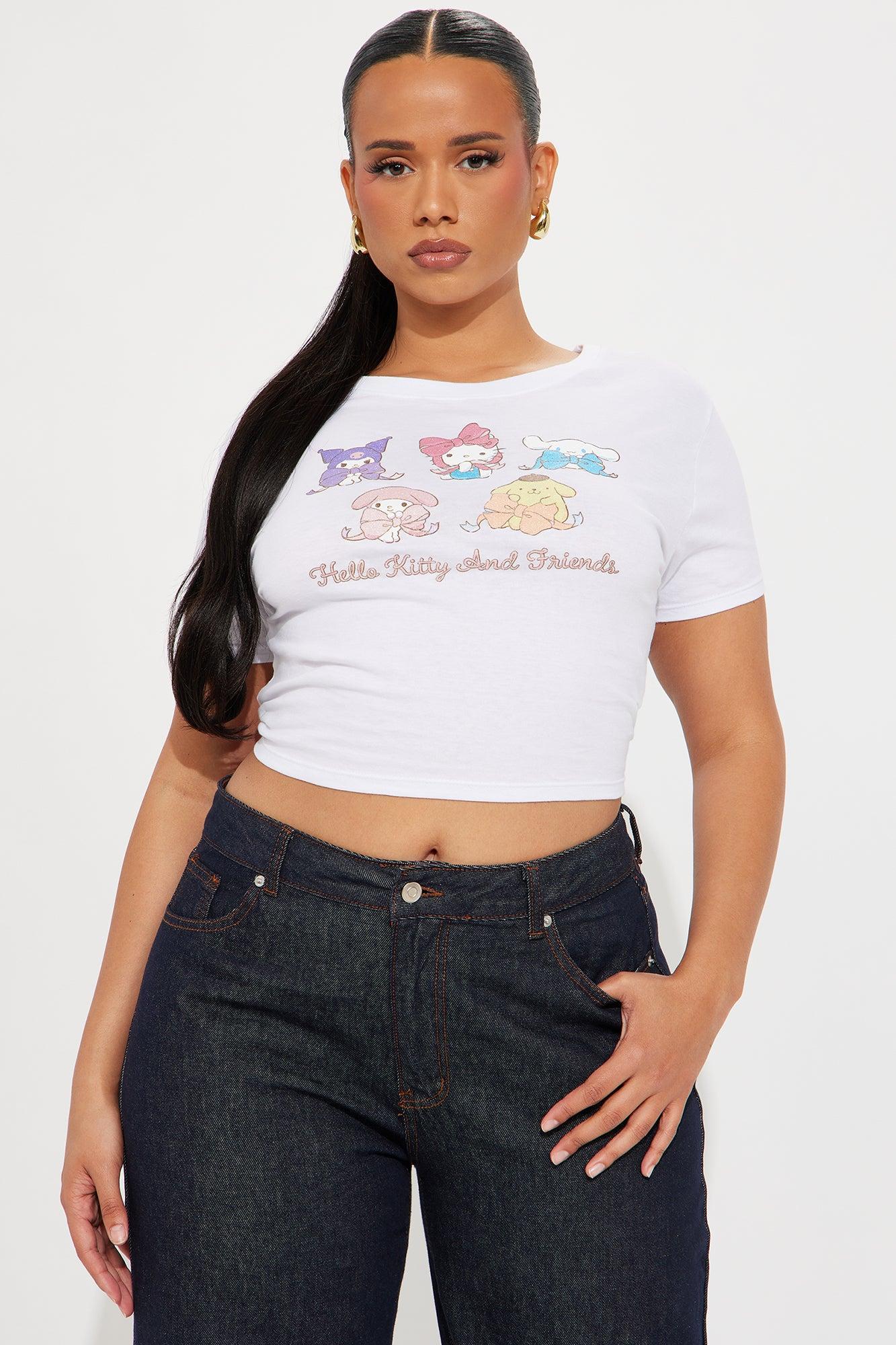 Hello Kitty And Friends Cutesy Tee - White Product Image