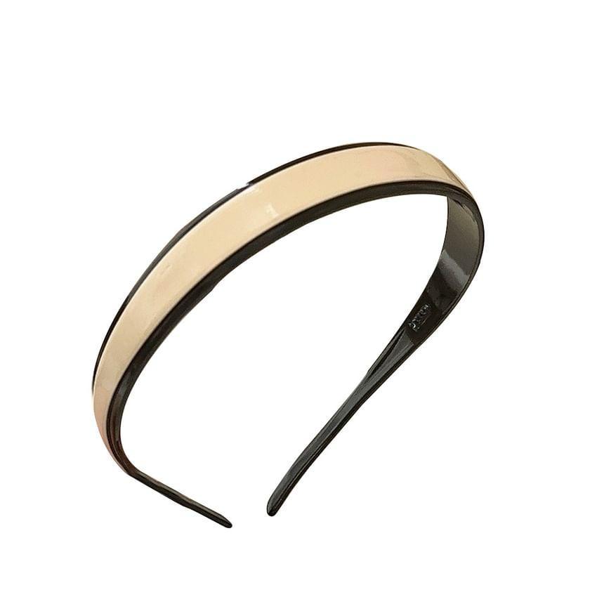 Plain Contrast Trim Headband Product Image