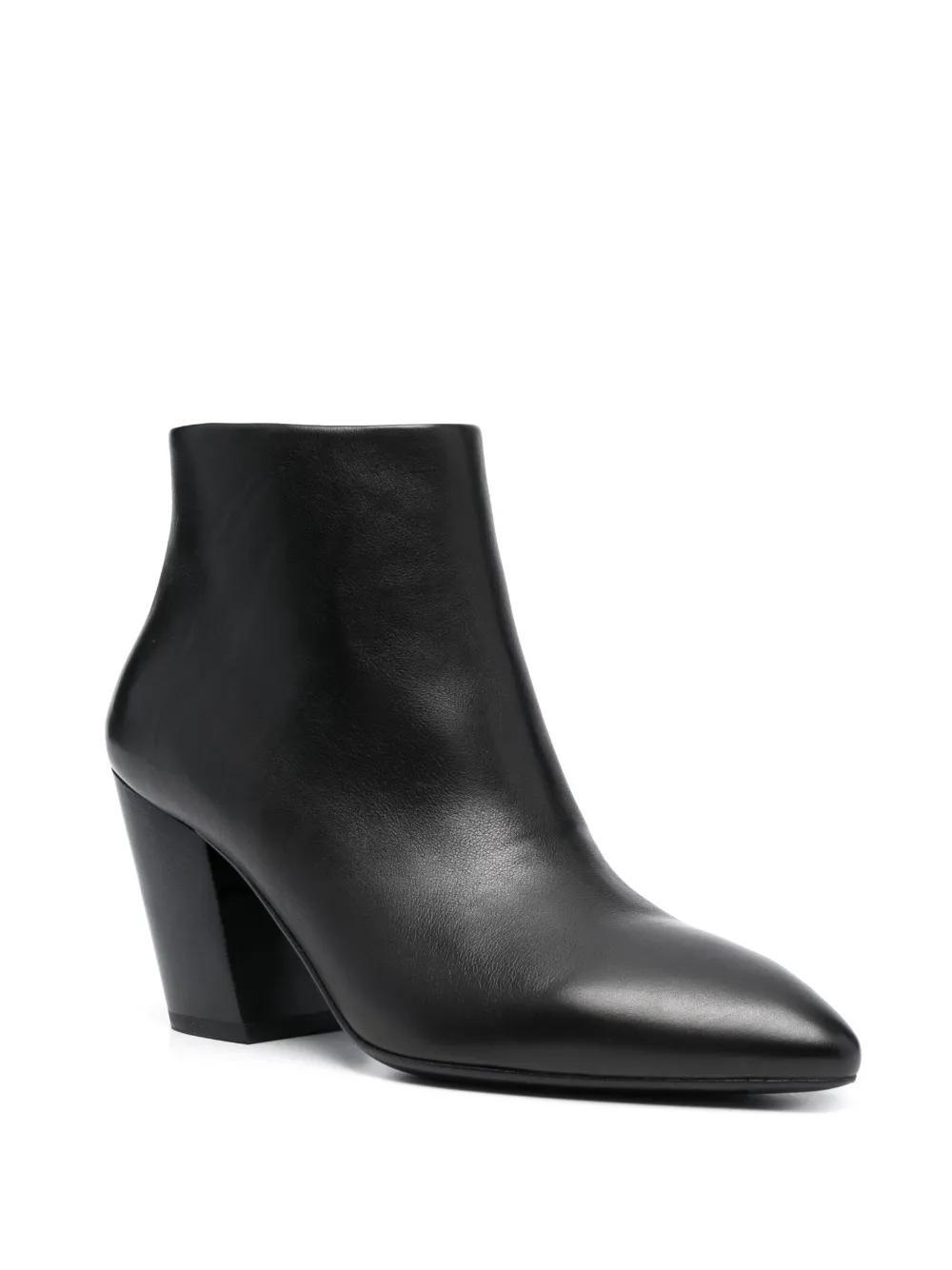 OFFICINE CREATIVE Sevre 80mm Block Heel Boots In Black Product Image