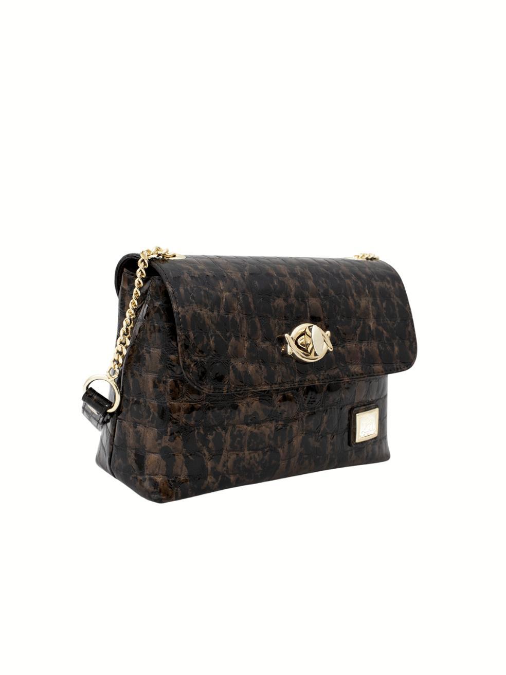 Gallop Patent Leather Shoulder Bag Female Product Image