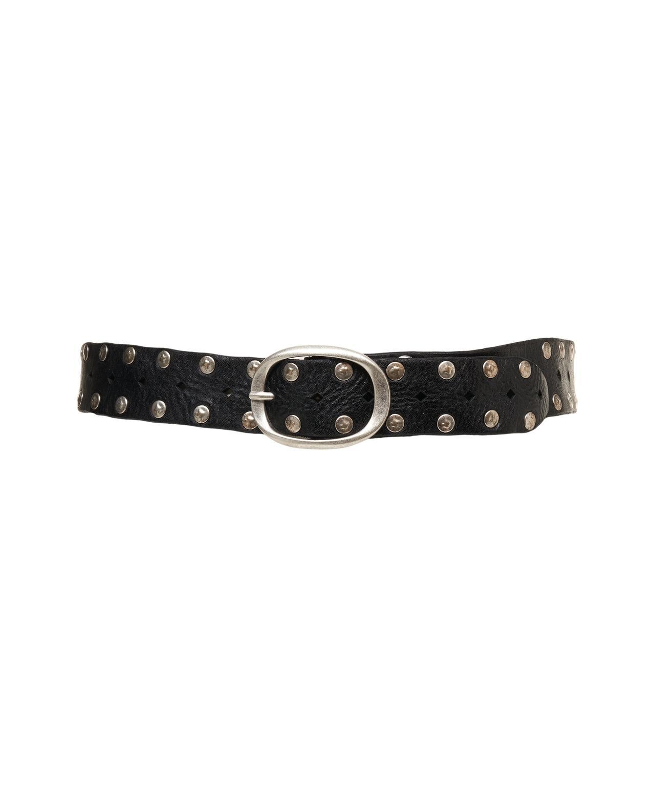 Leather belt with studs Product Image