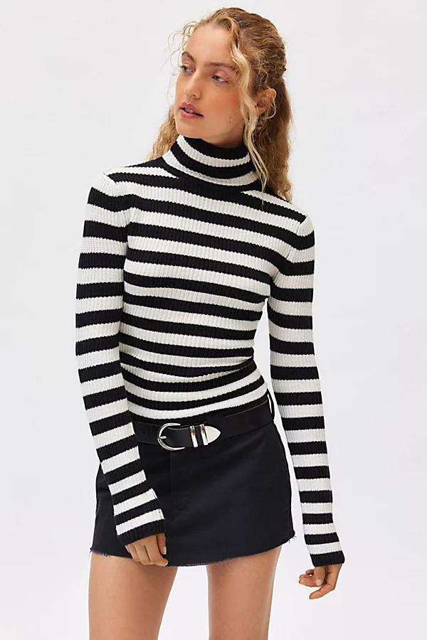 BDG Grayson Buttoned Turtleneck Sweater Womens at Urban Outfitters Product Image