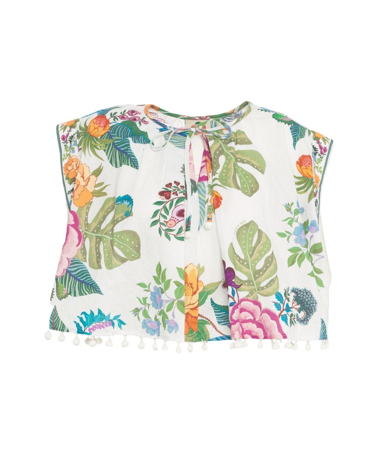 Shorts with floral print Product Image