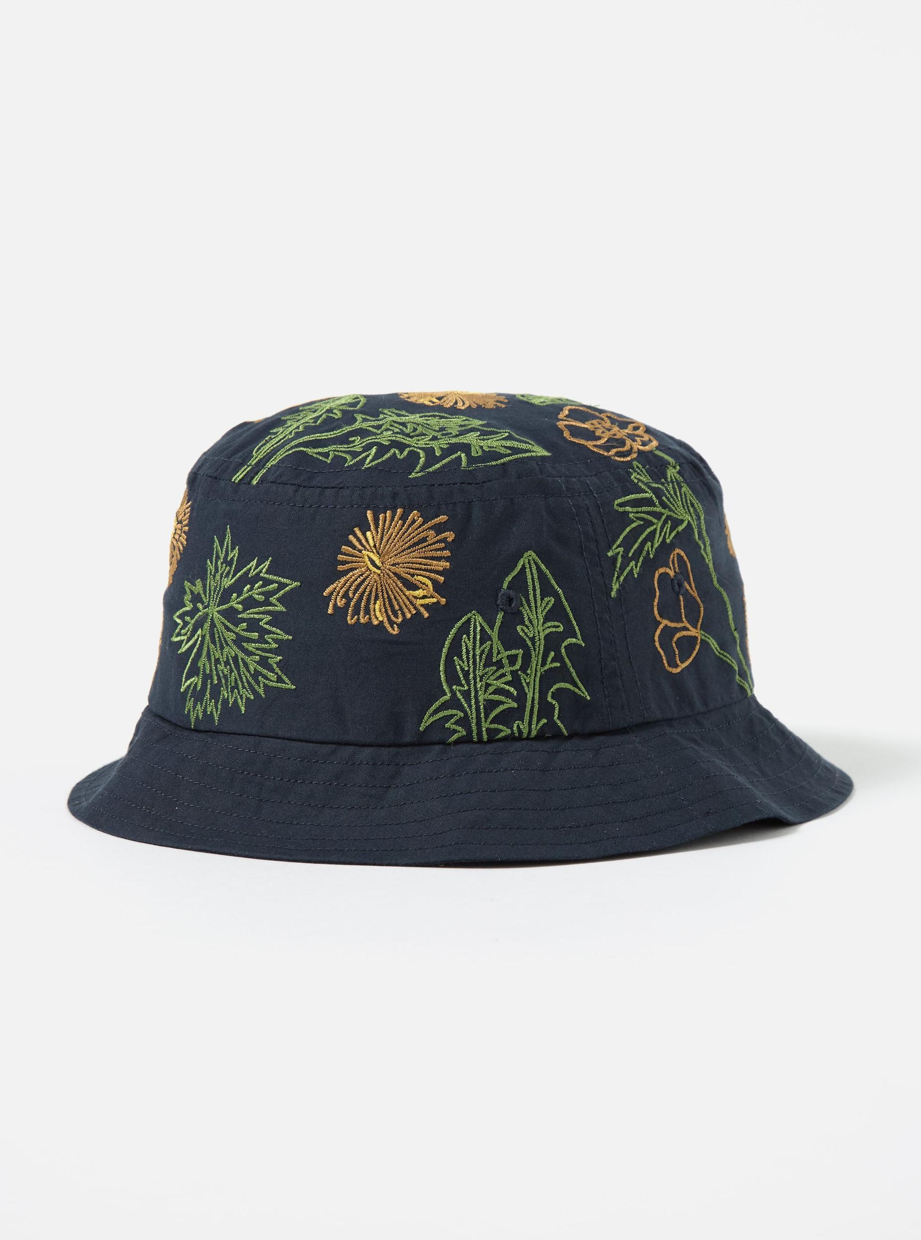 Flower Mountain x Universal Works Beach Hat in Navy Broadcloth Product Image