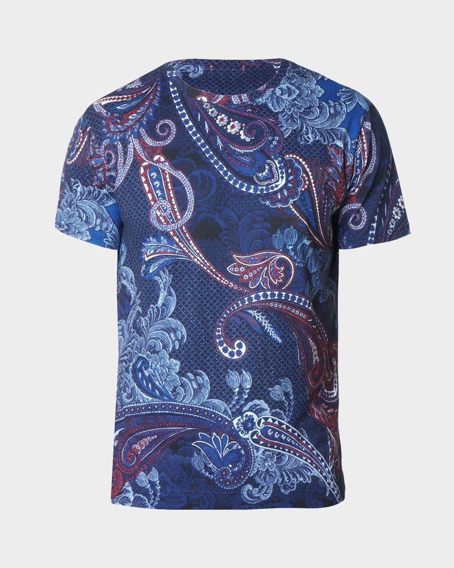 Mens Ethnic Paisley Graphic T-Shirt Product Image