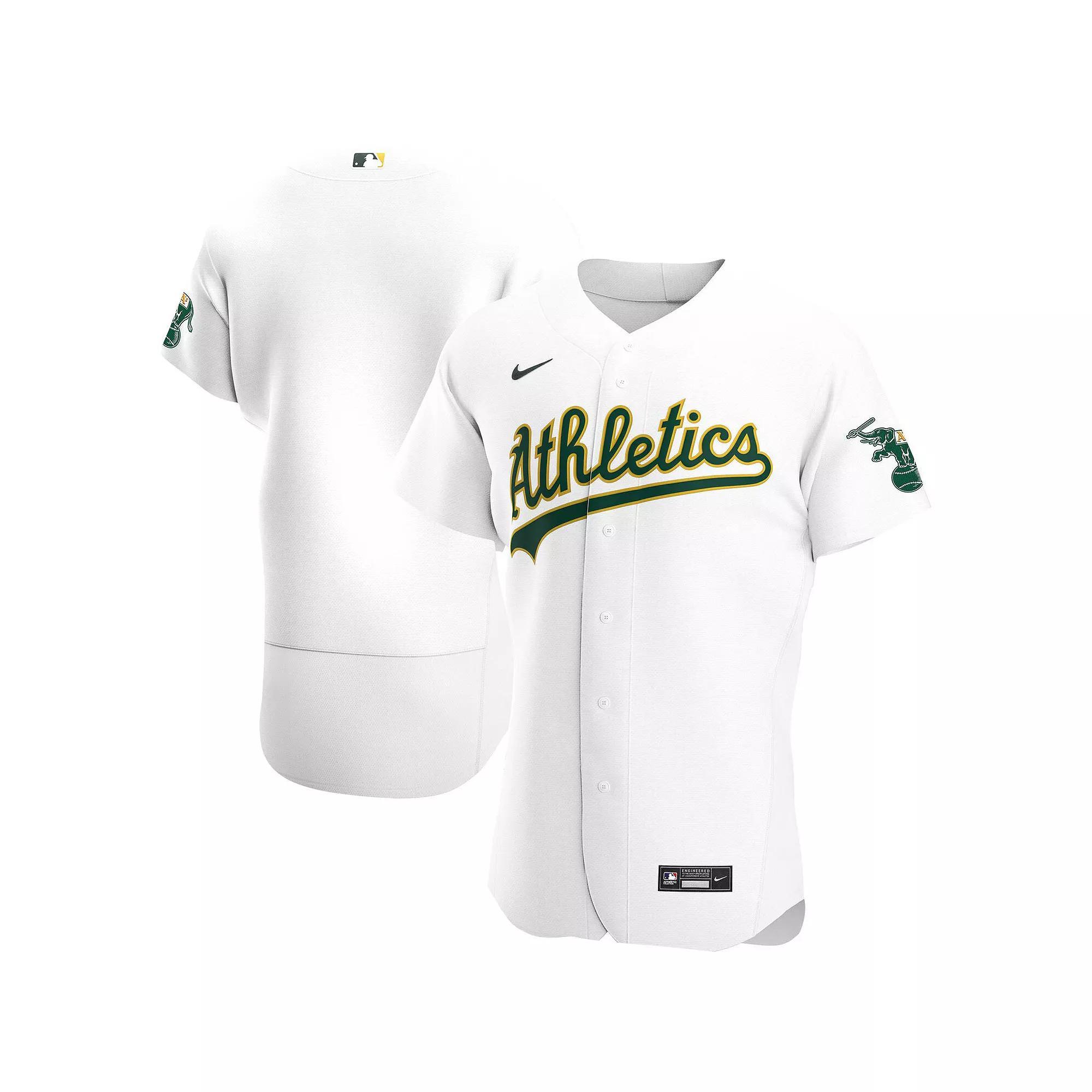Men's Nike White Oakland Athletics Home Authentic Team Jersey,  Product Image