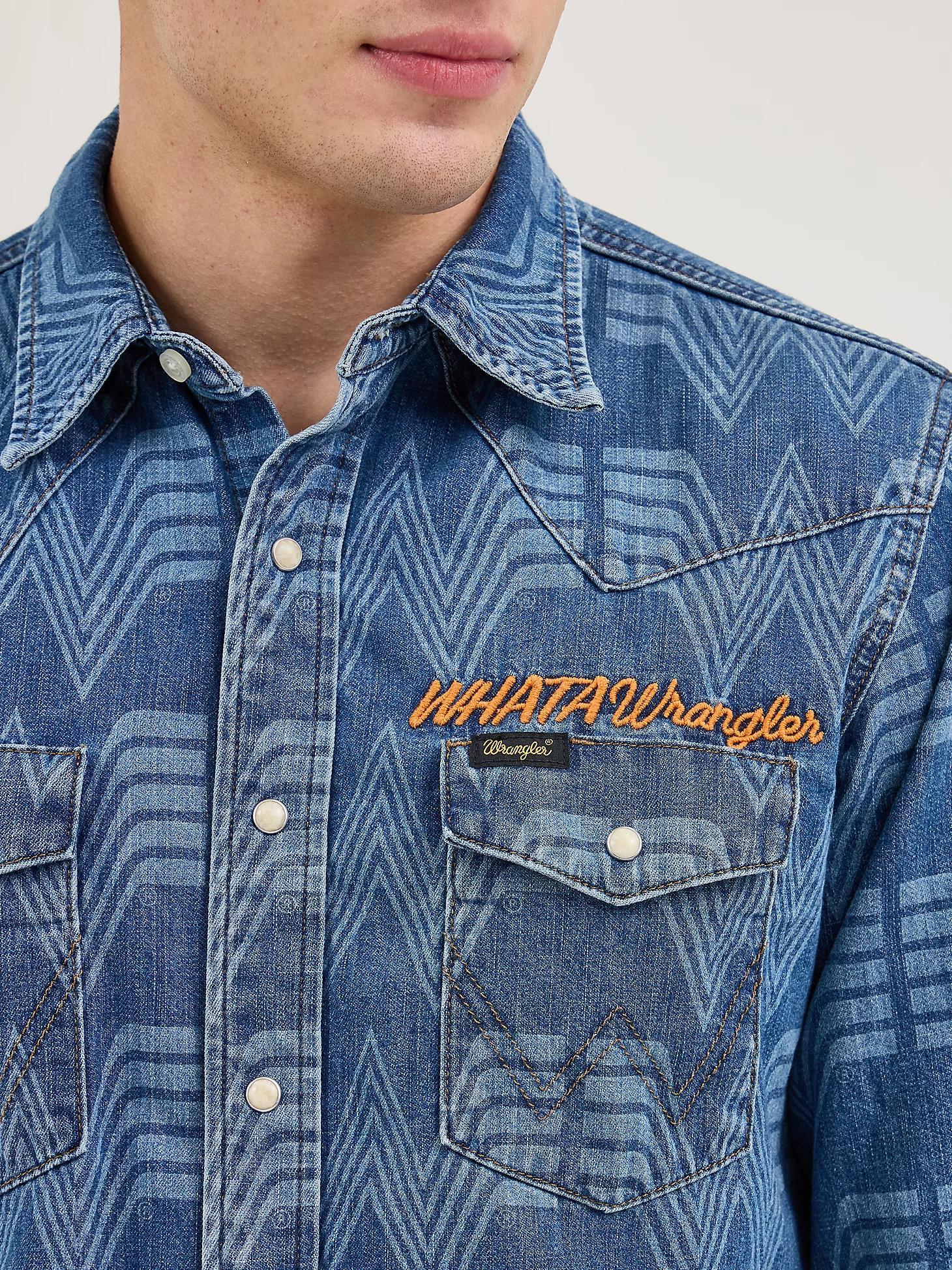 Wrangler x Whataburger Western Print Shirt | Men's SHIRTS | Wrangler® Product Image