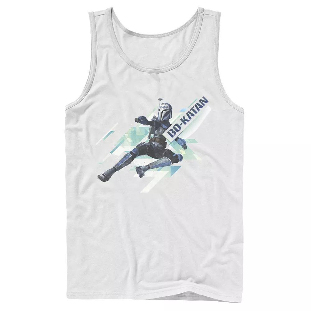 Men's Star Wars Bok Angled Tank Top, Size: Large 30, White Product Image