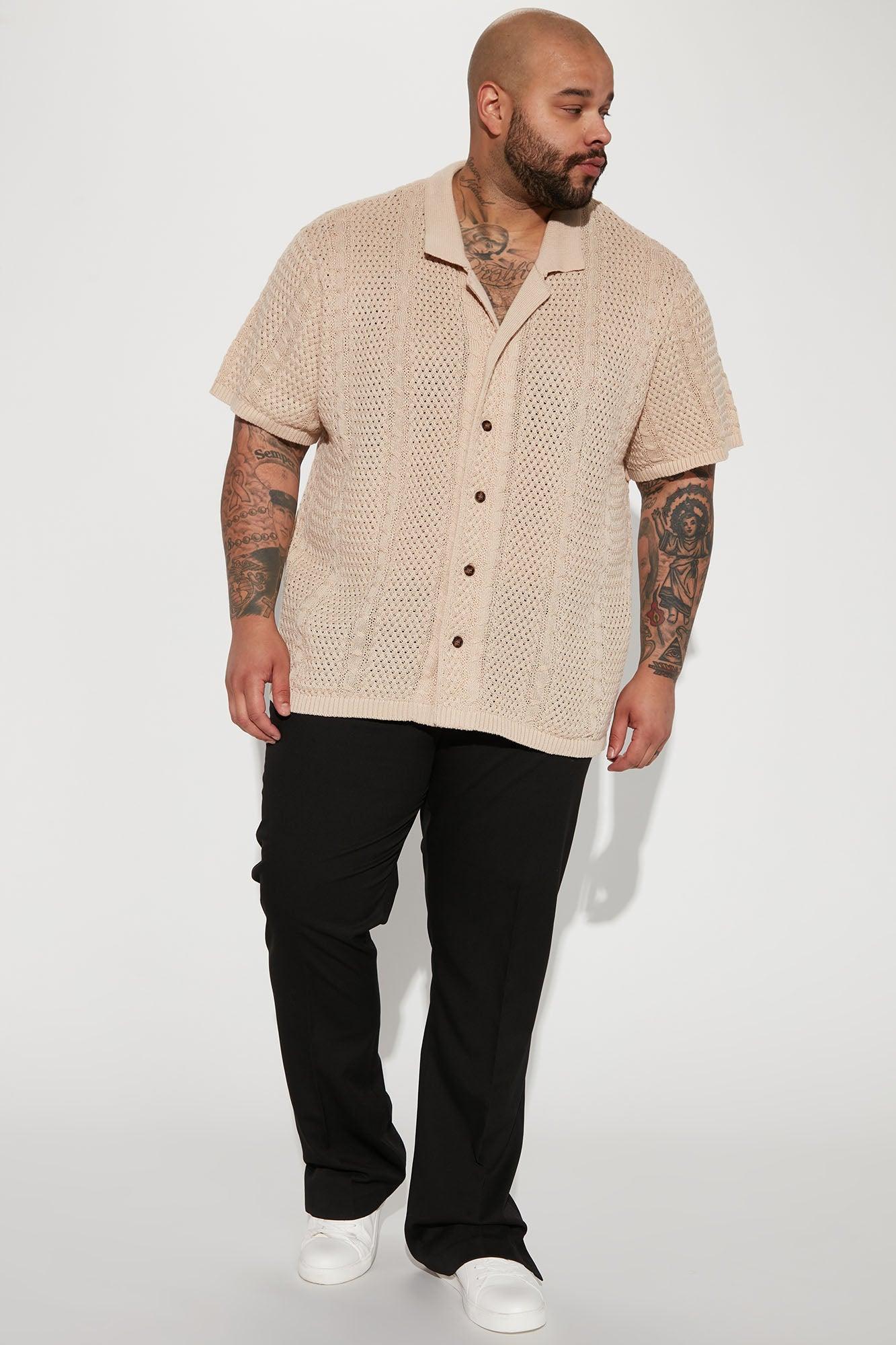 Modern Gabardine Slim Flare Slit Trouser - Black Product Image