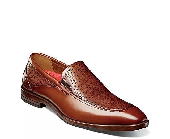 Stacy Adams Men's Aiden Perforated Moc Toe Loafer Product Image