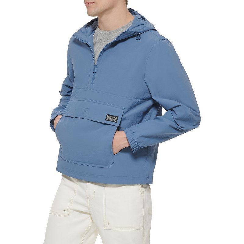 Mens Levis Pullover Jacket with Hood Brown Product Image