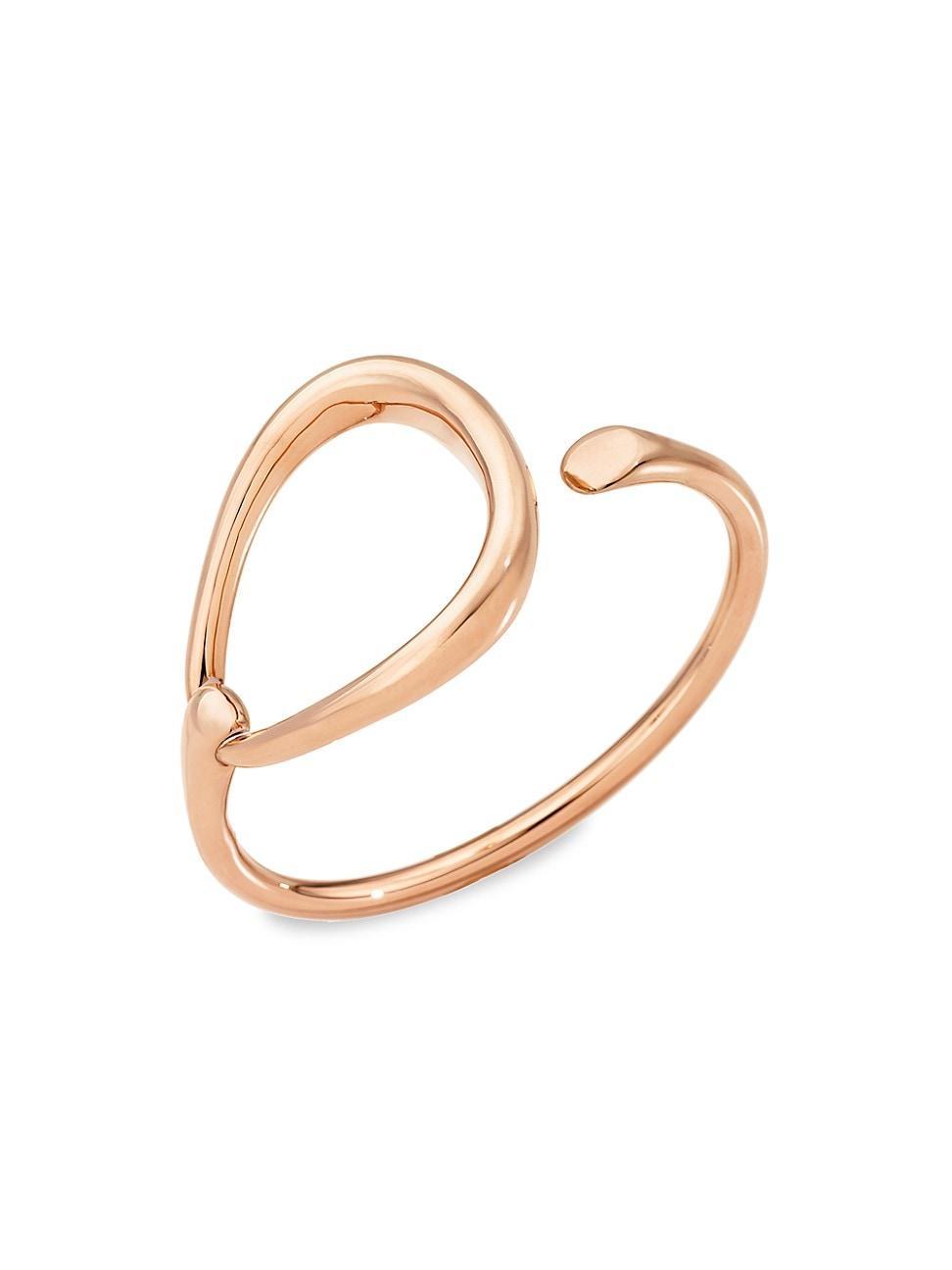 Womens Fantina 18K Rose Gold Cuff Bracelet Product Image