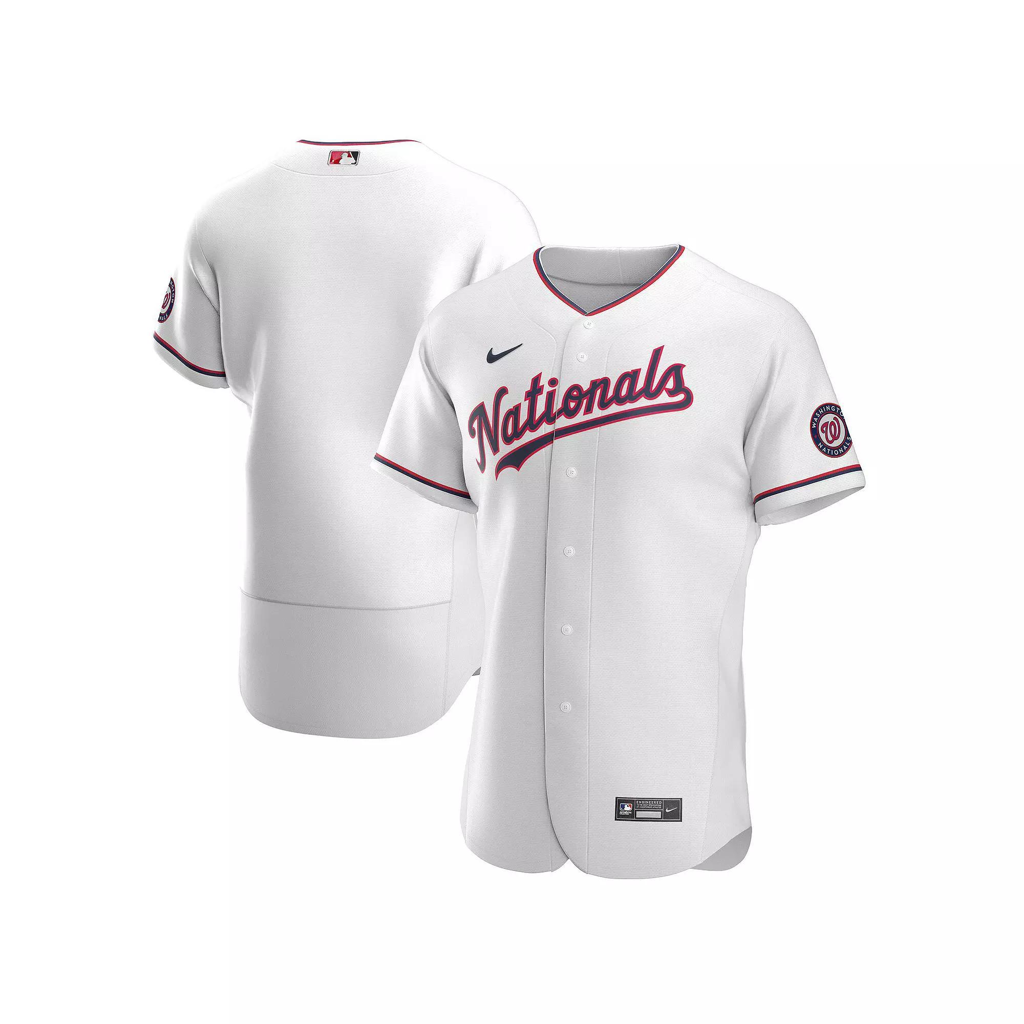 Men's Nike White Washington Nationals Alternate Authentic Team Jersey,  Product Image